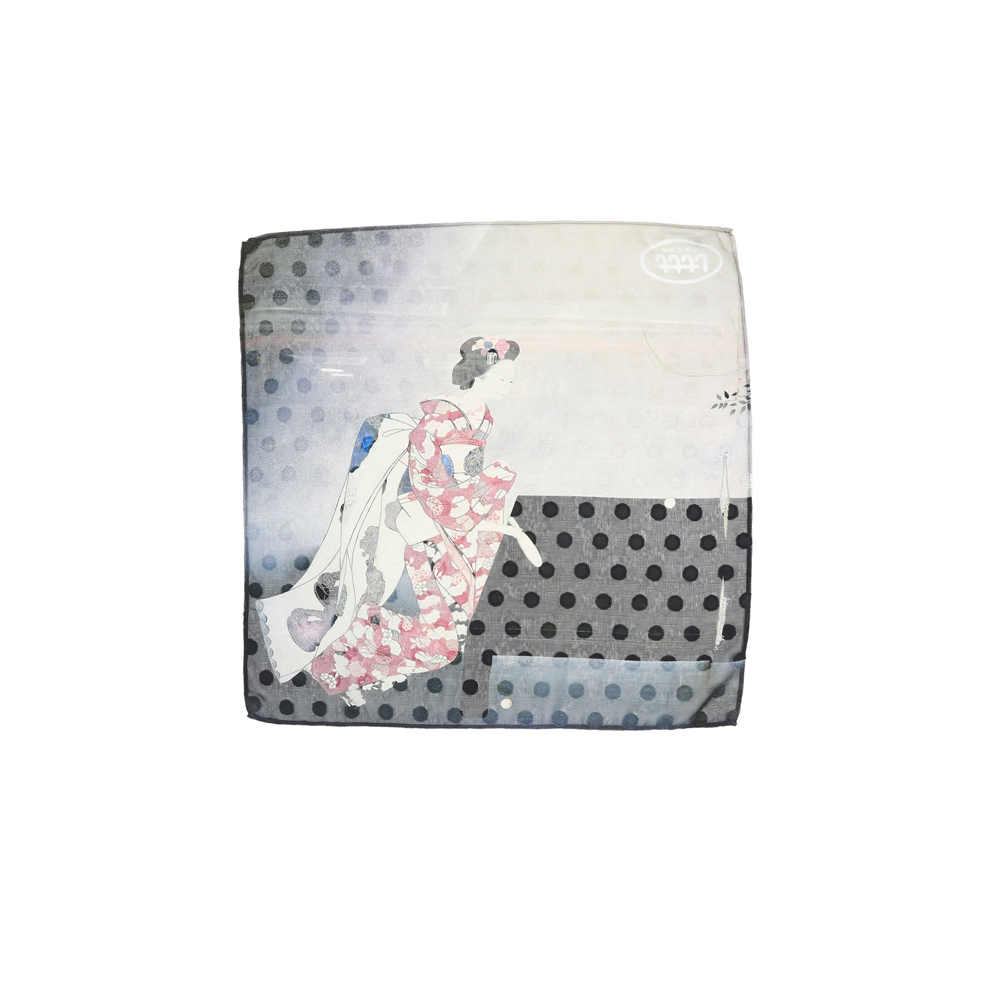 1/8th Scarf - Pong Echoes Pink product photo