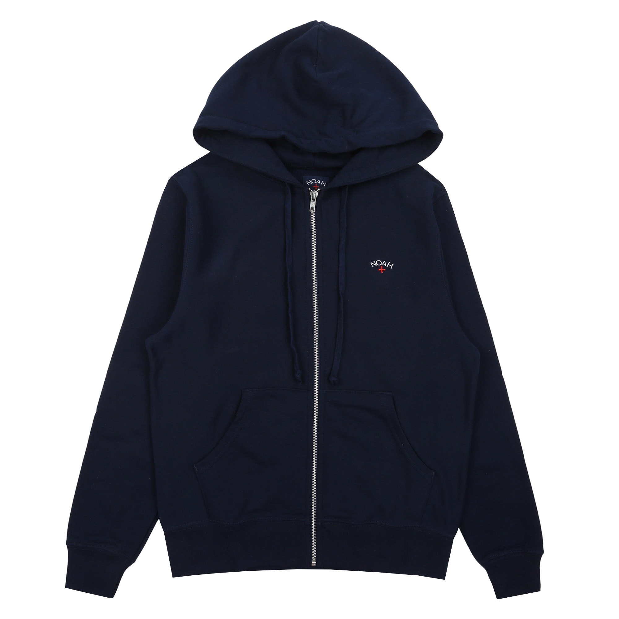 Lightweight Zip Up Hoodie - Navy product photo