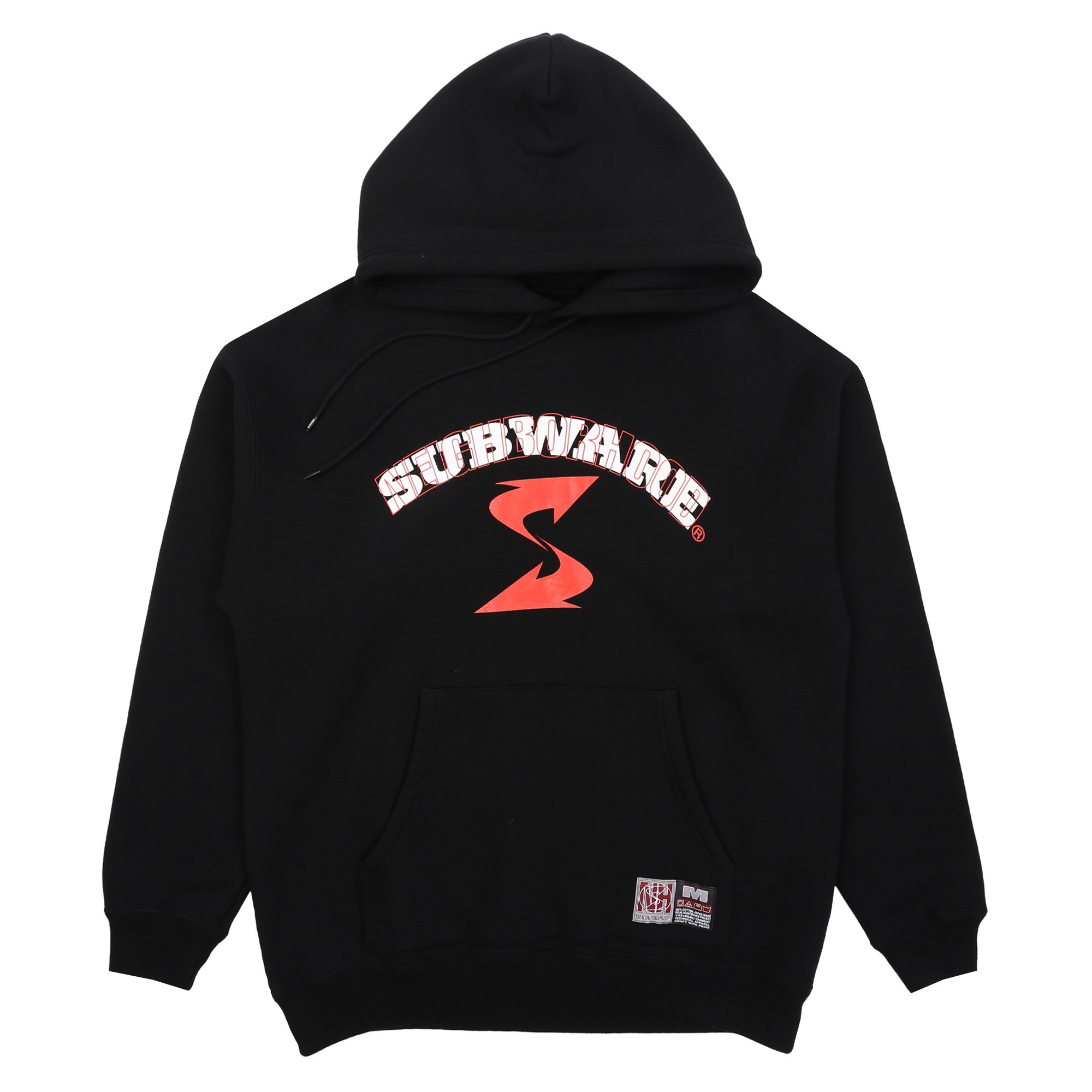 NH X SUBWARE LS Hooded Sweat - Black product photo