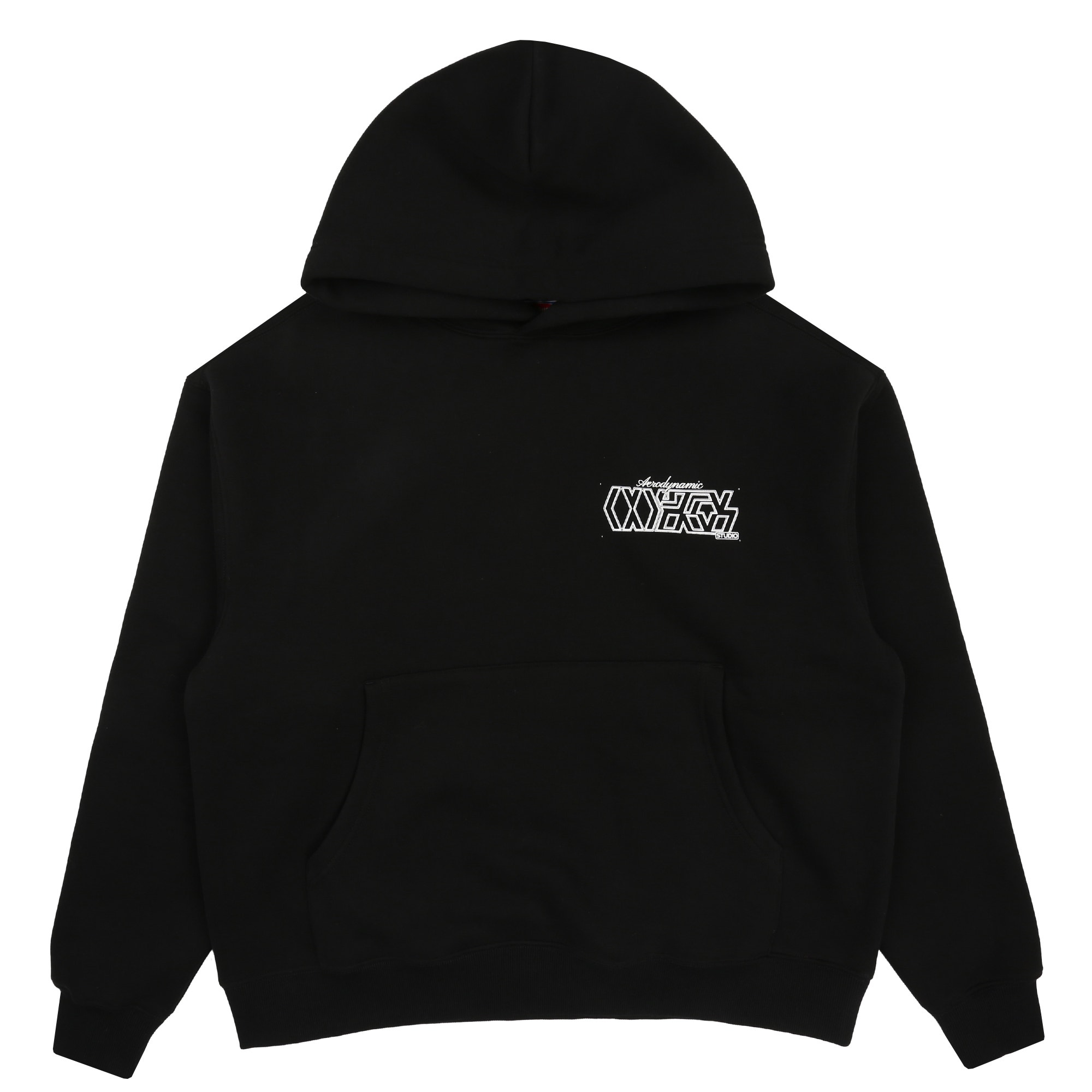Aerodynamic Hooded Sweatshirt - Black product photo