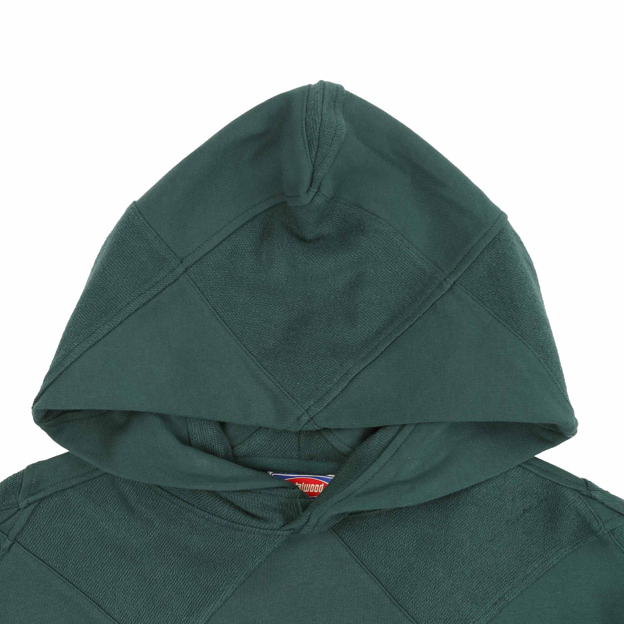 Diamond Terry Hooded Sweatshirt - Forest product photo