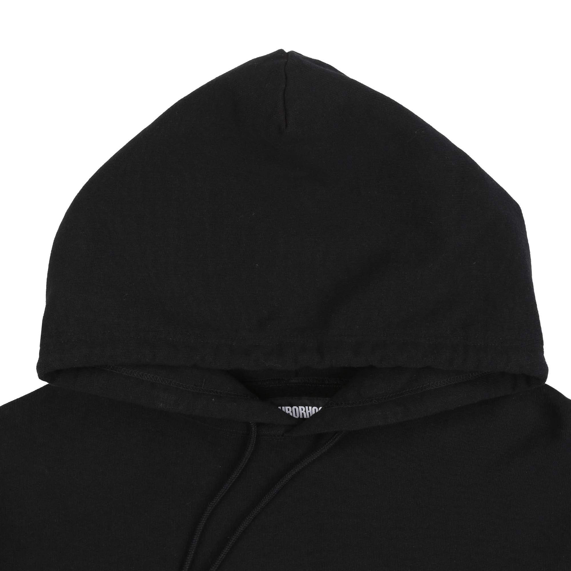 Solid LS Sweat Hoodie - Black product photo