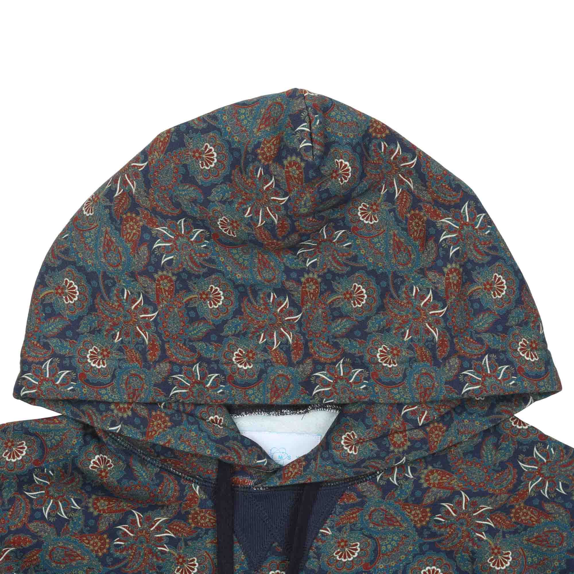 Paisley Hoodie - Navy product photo
