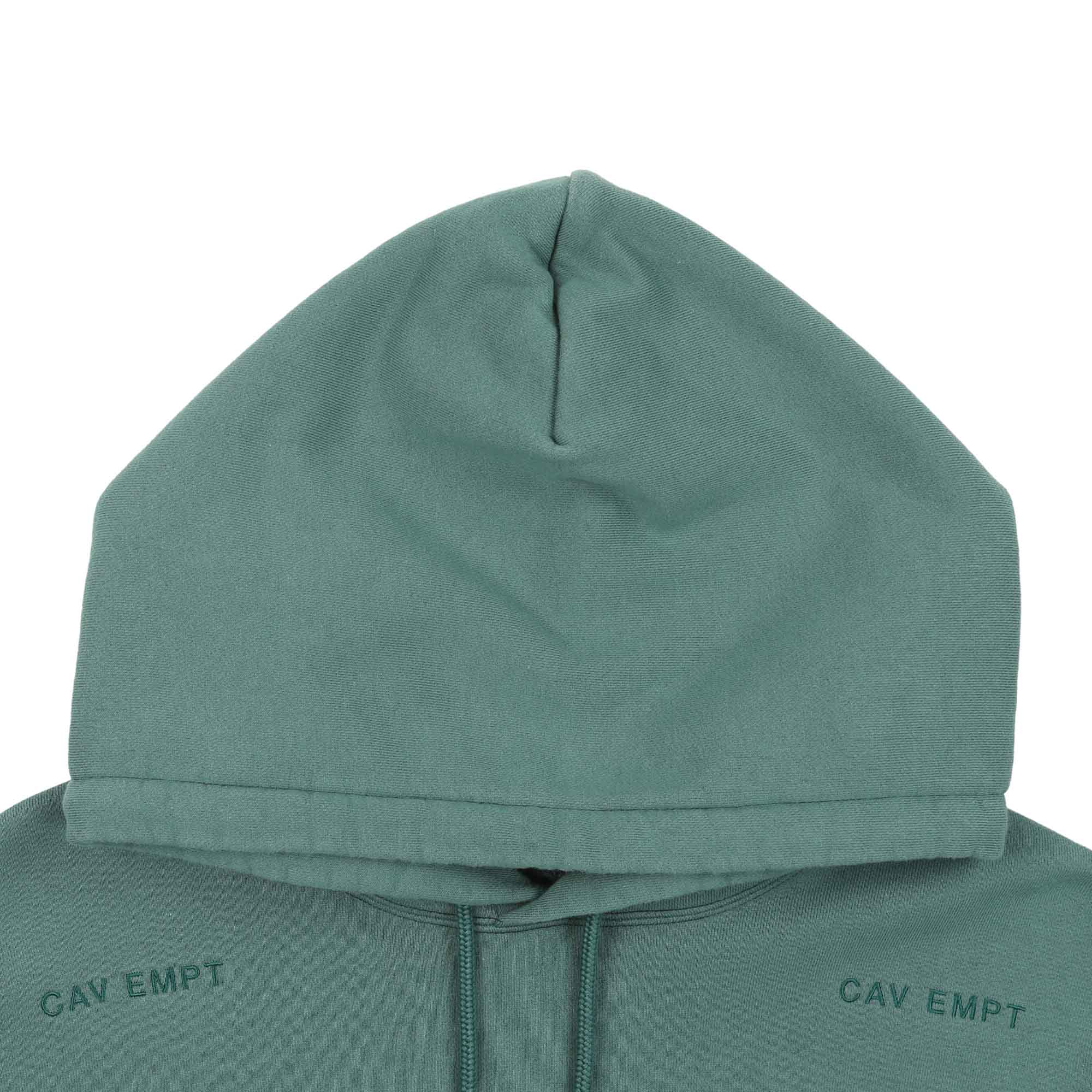 Washed District Patch Heavy Hoody - Green product photo