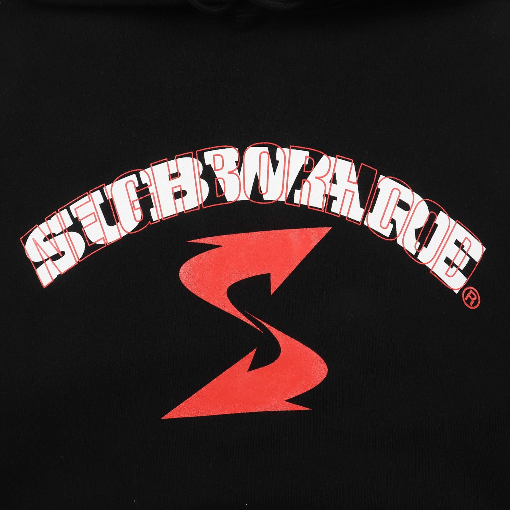 NH X SUBWARE LS Hooded Sweat - Black product photo