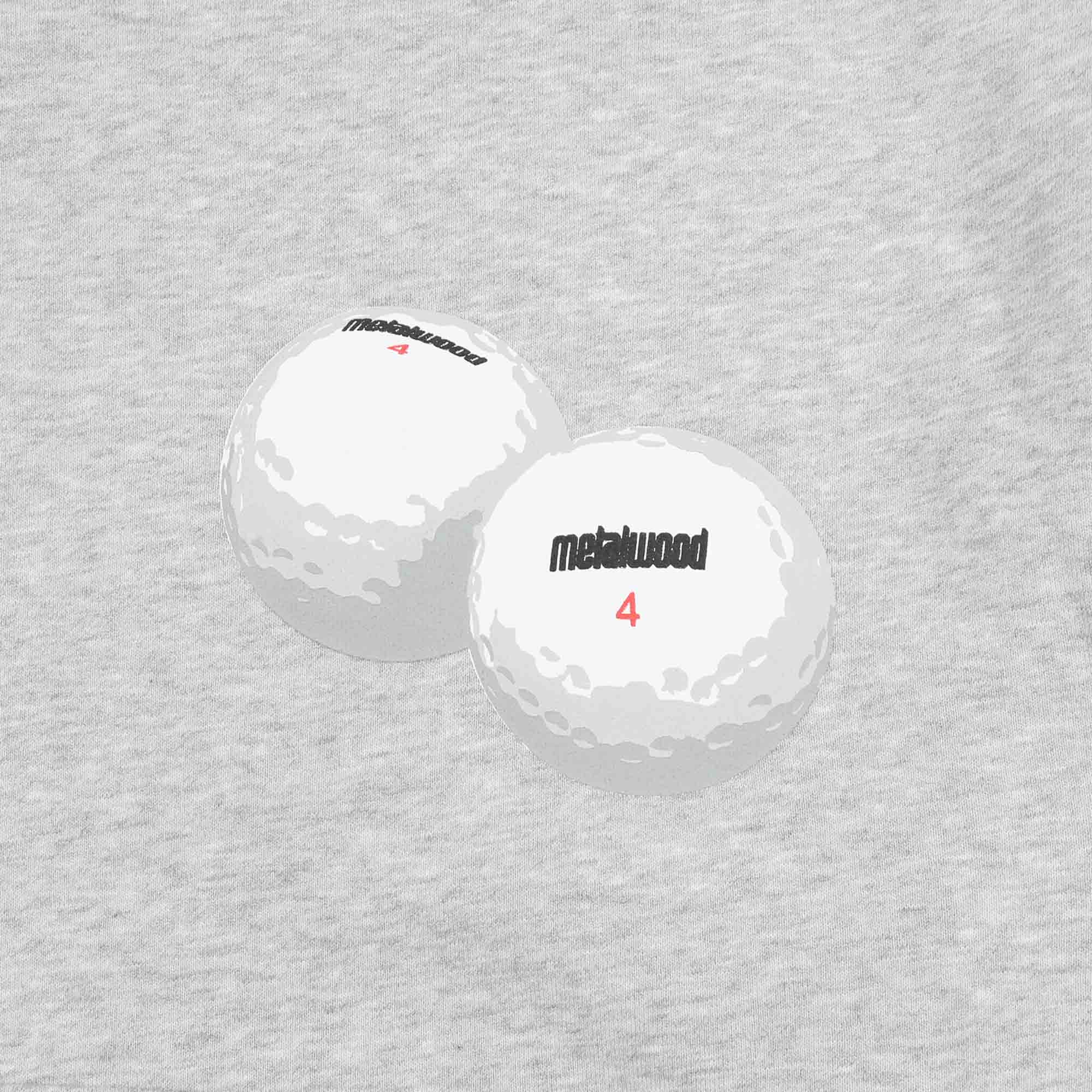 Grab Your Balls Hooded Sweat - Heather Grey product photo