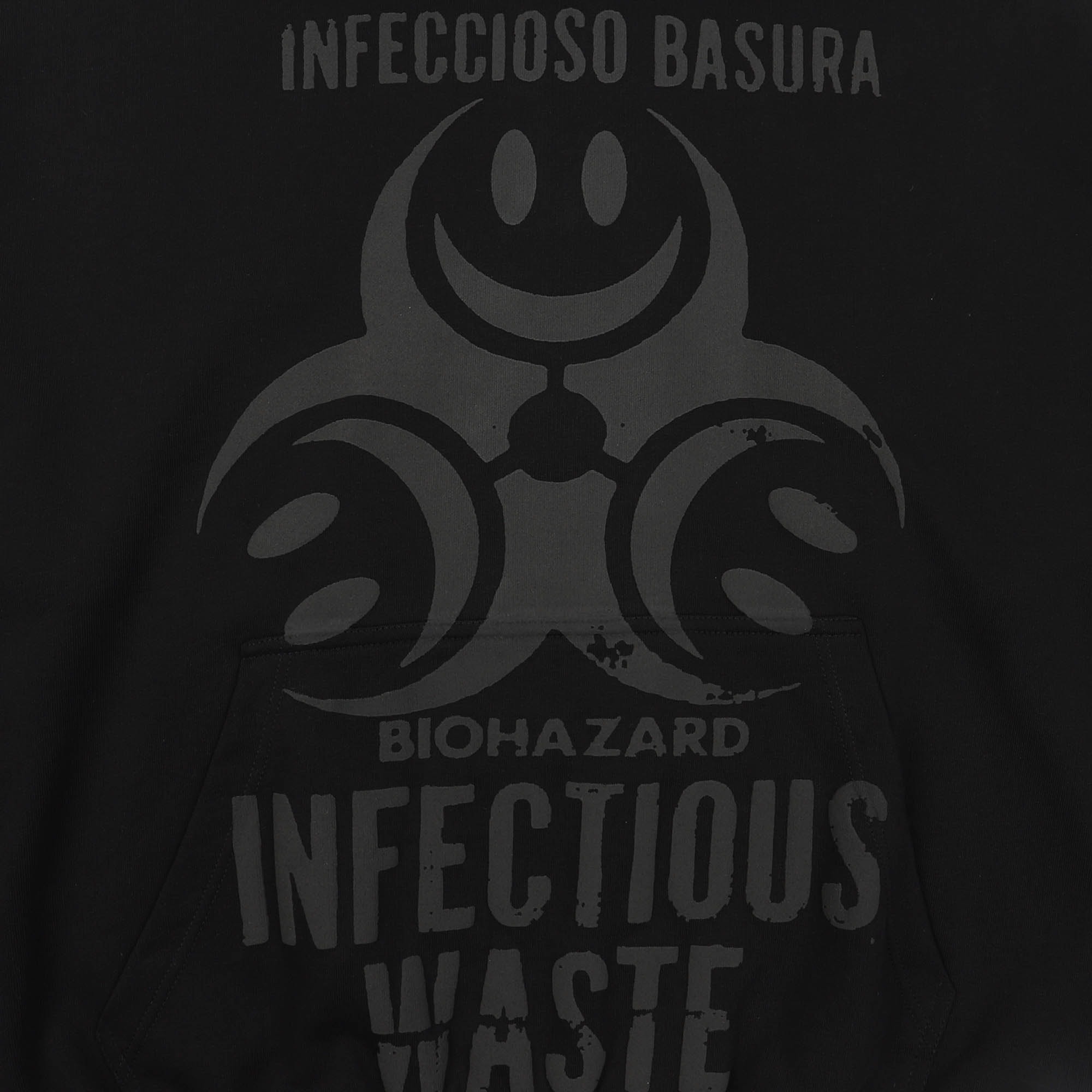 Infectious Waste Hoodie - Black product photo