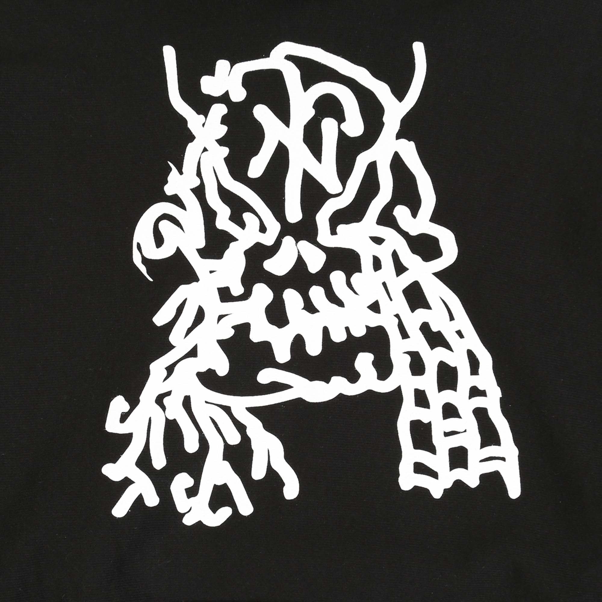 Wombat Hoodie - Black/White product photo