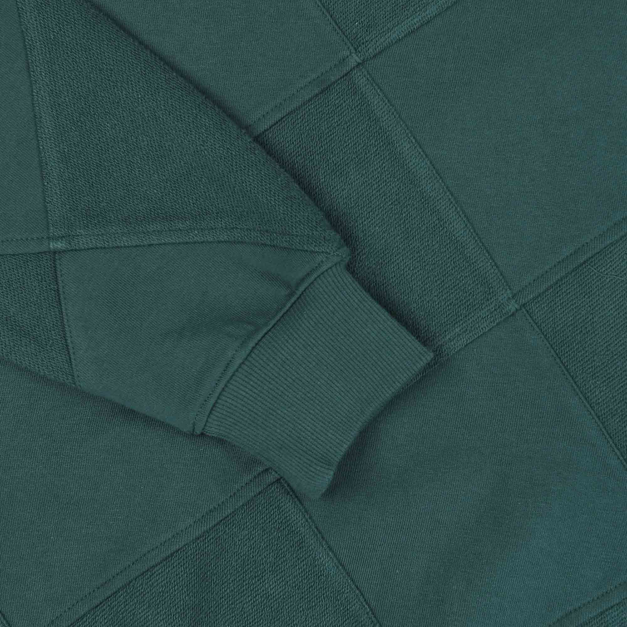 Diamond Terry Hooded Sweatshirt - Forest product photo
