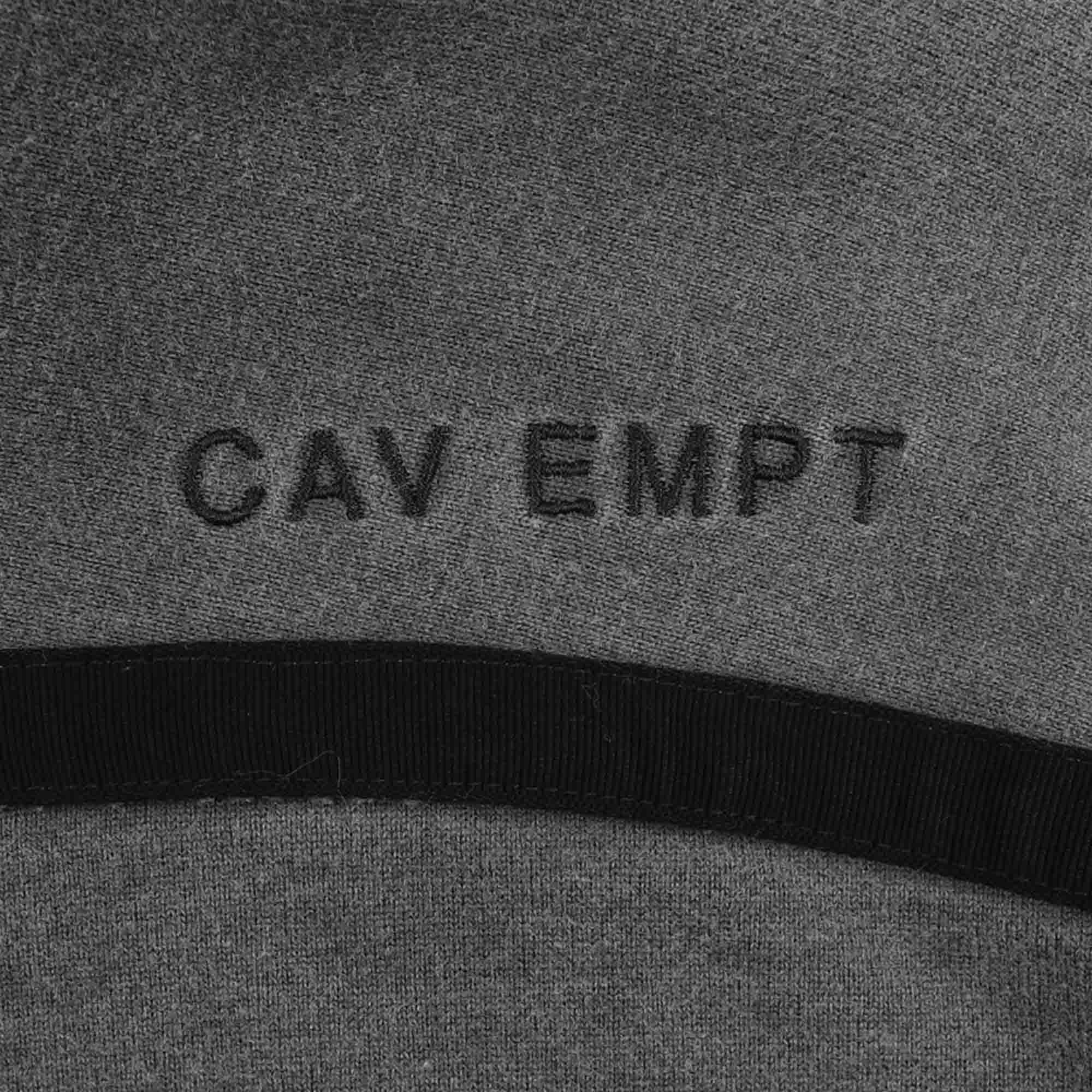Overdye Taped Light Zip Hoody - Charcoal product photo