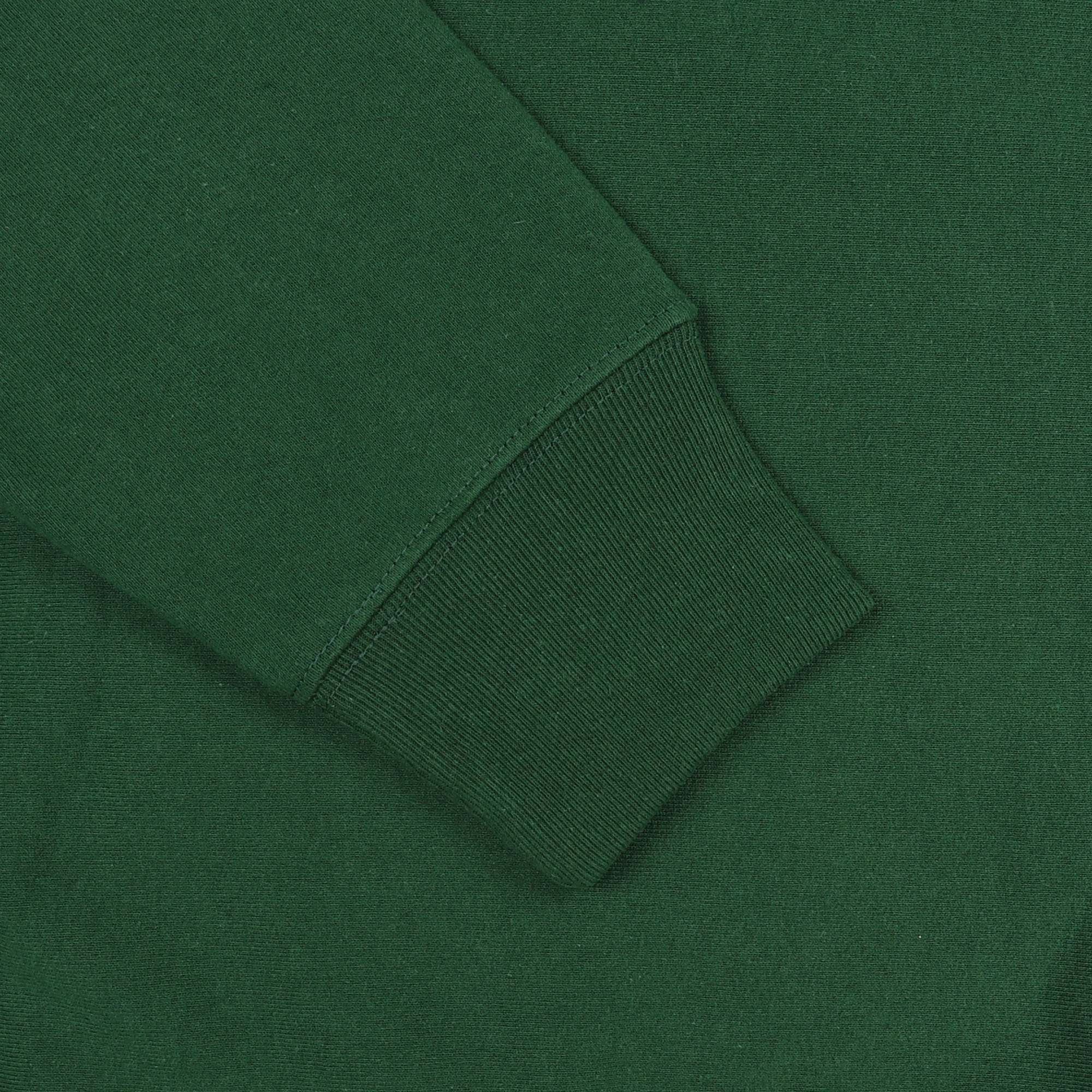 Flannel Hood Sweatshirt - Spartan Green product photo
