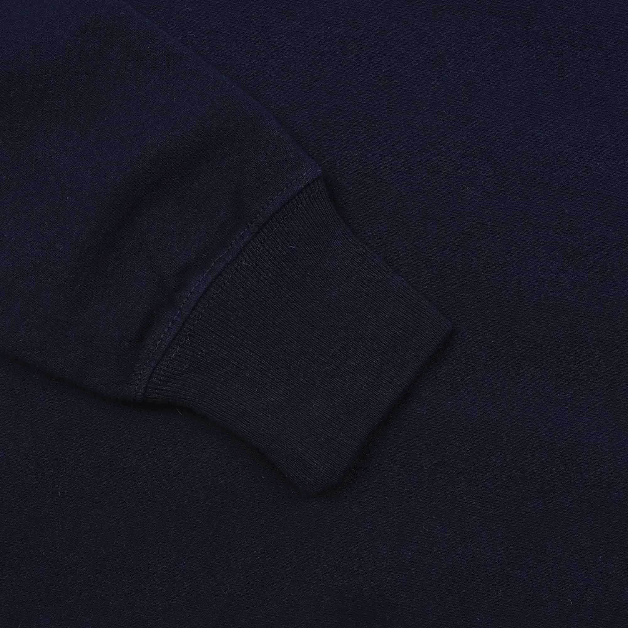 Lightweight Zip Up Hoodie - Navy product photo