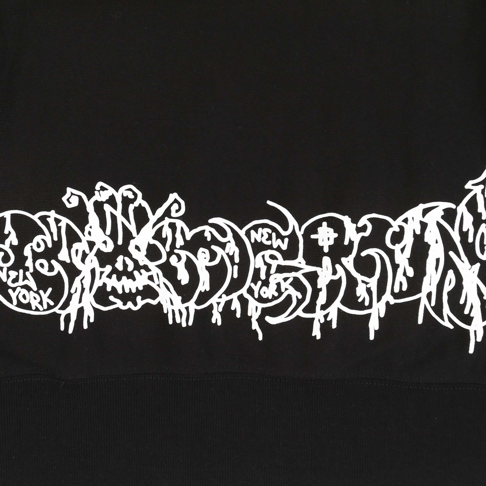 Wombat Hoodie - Black/White product photo