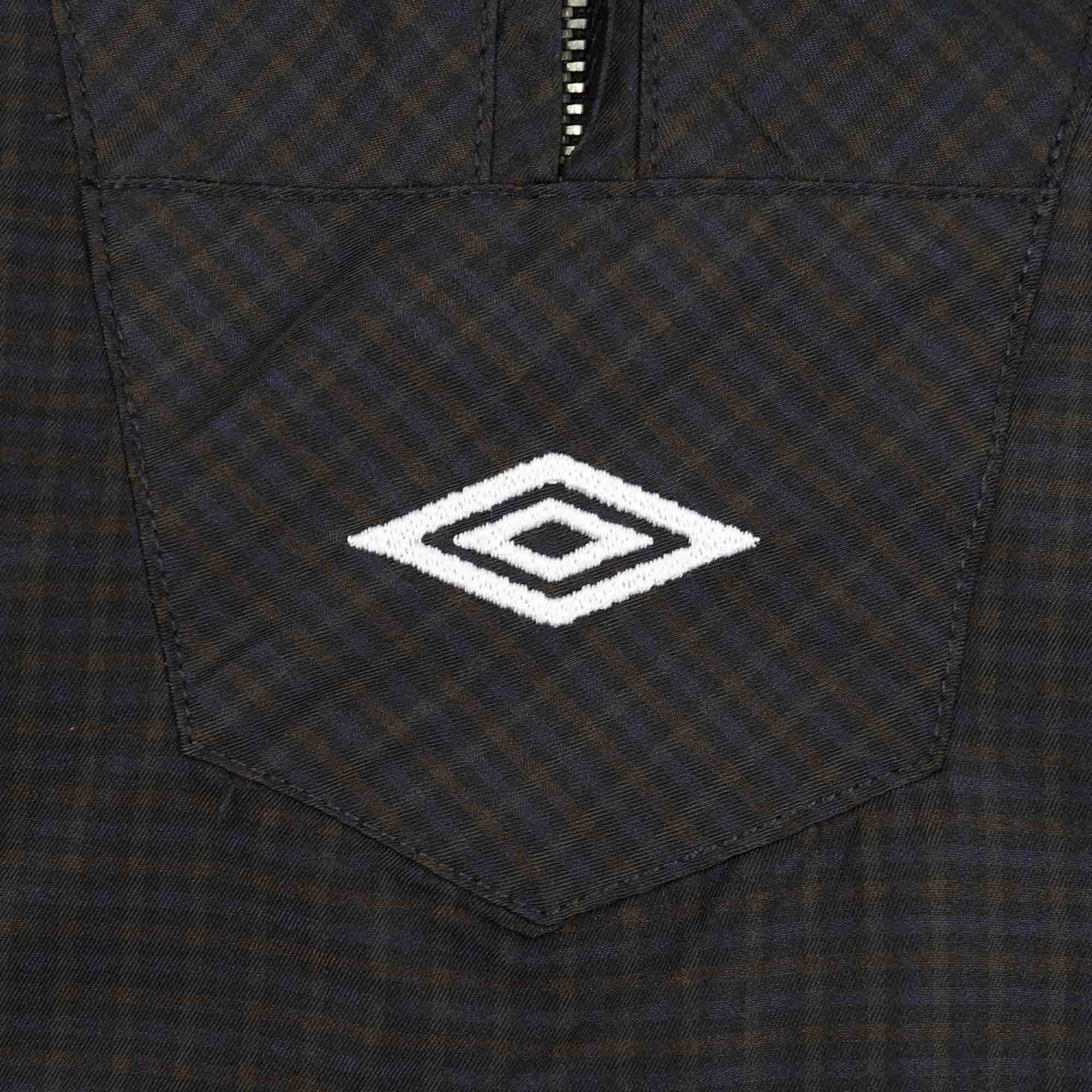Check Mask Anorak - Navy/Dark Brown product photo