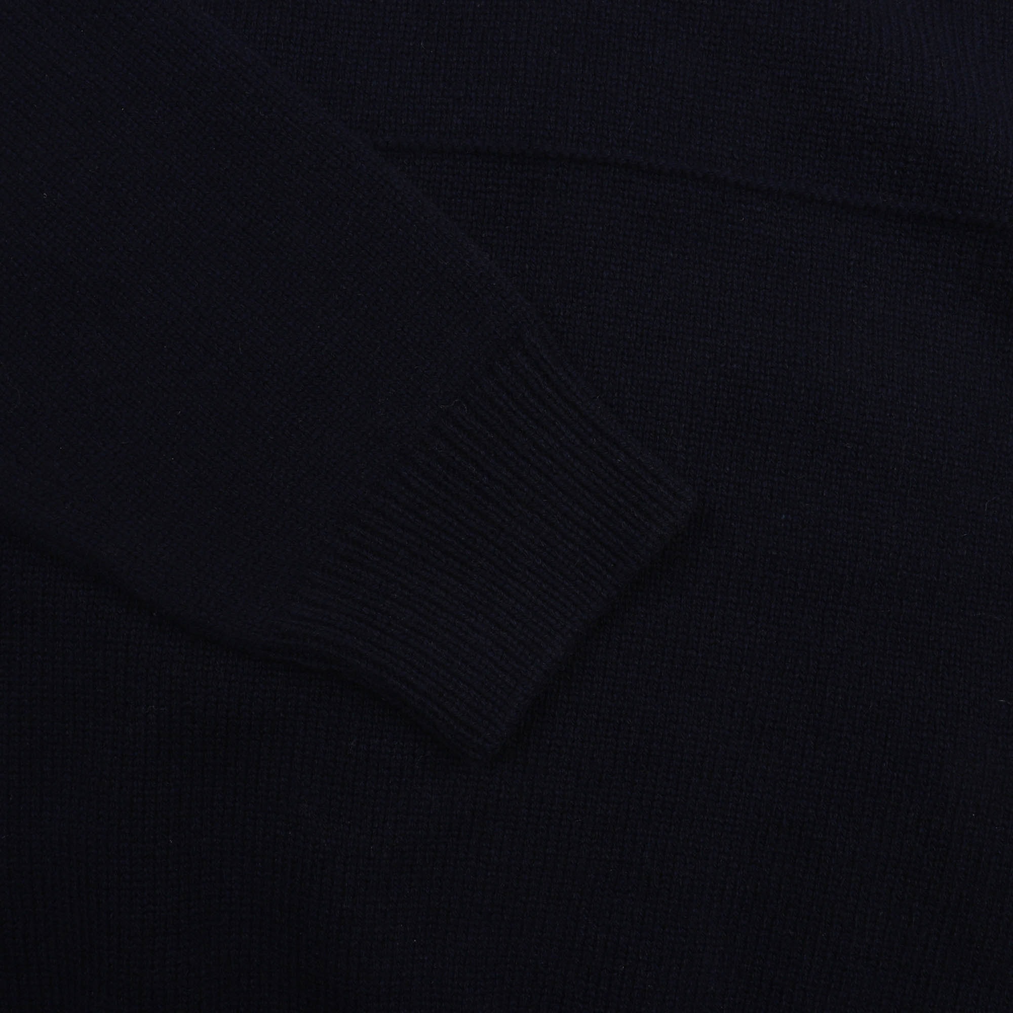 Lamb Wool Jersey Hoodie - Navy product photo