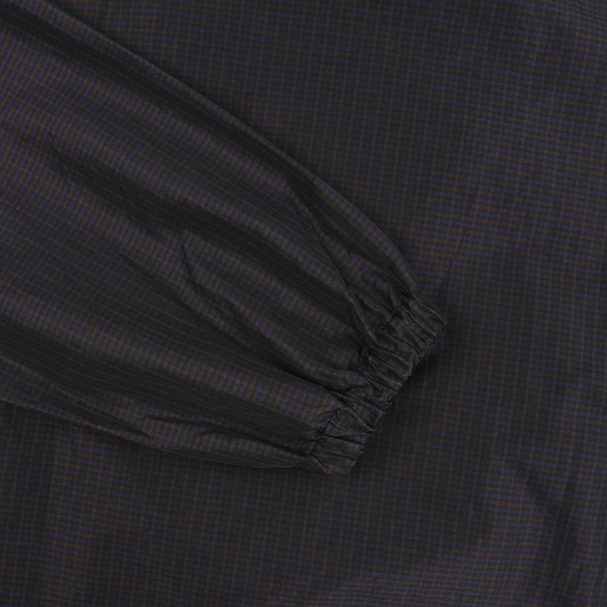 Check Mask Anorak - Navy/Dark Brown product photo