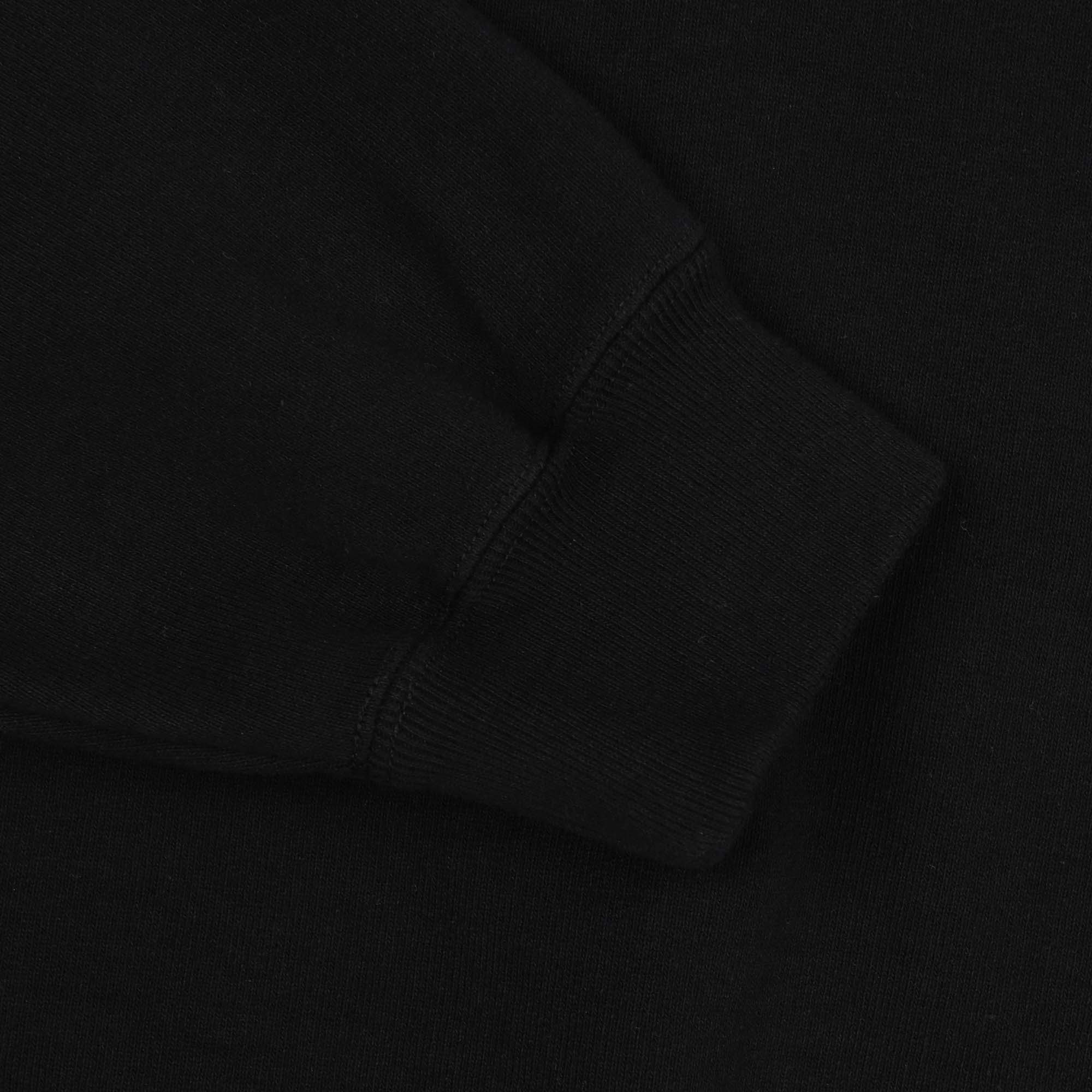 Solid LS Sweat Hoodie - Black product photo