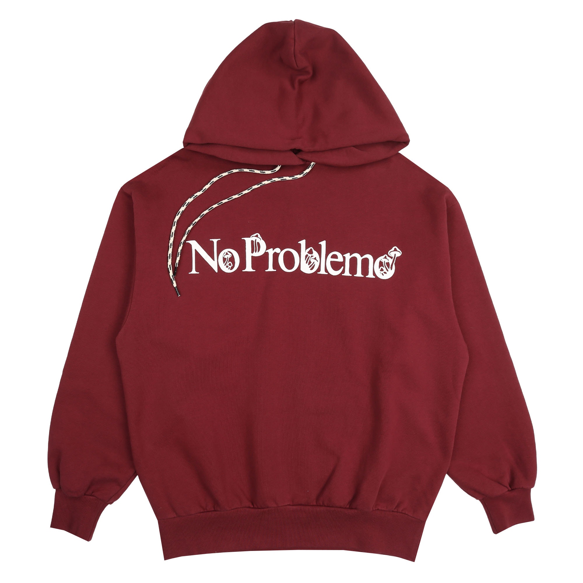 Funghi Problemo Hoodie - Burgundy product photo