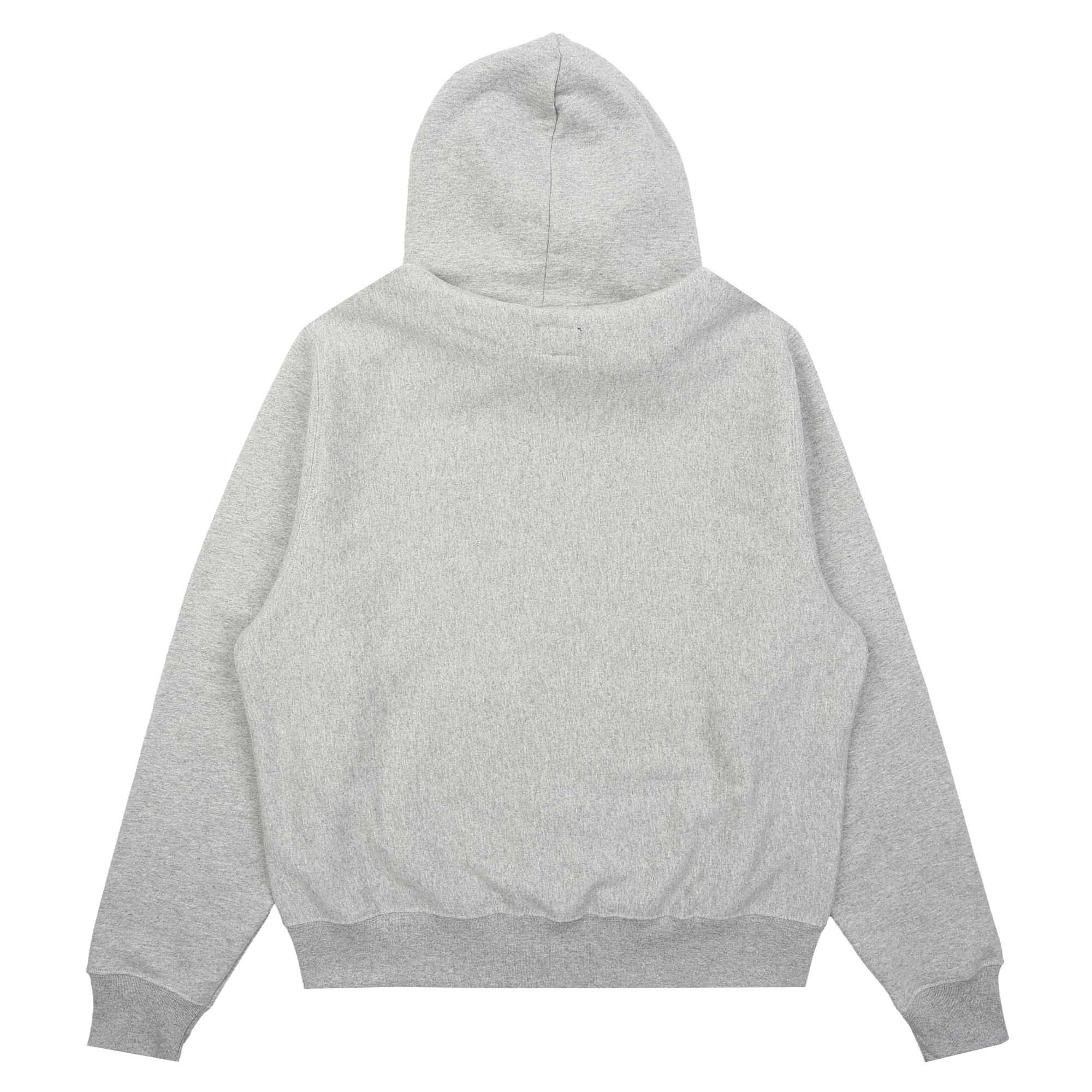 Lightweight Zip-Up Hoodie - Heather Grey product photo