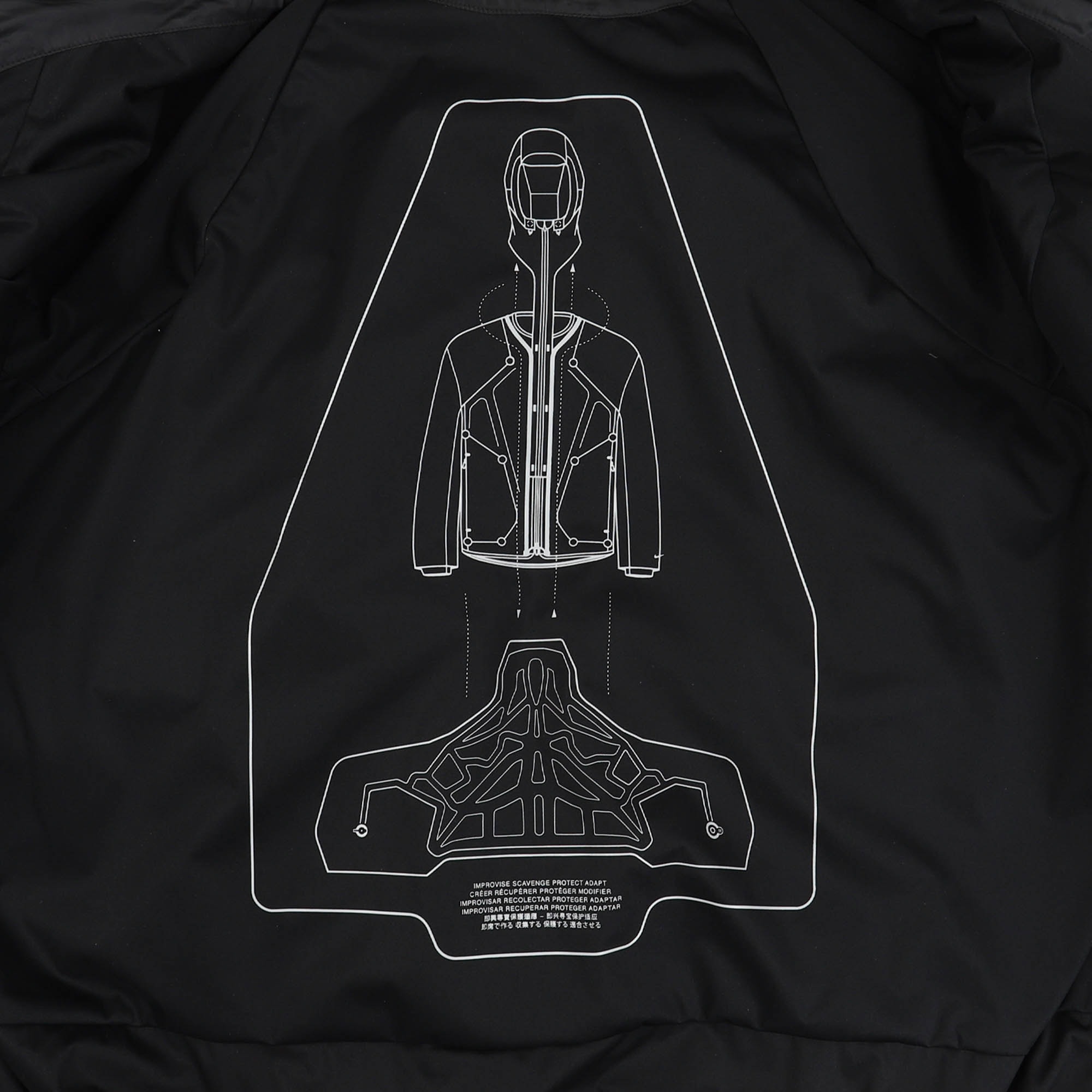 Nike ISPA ADPT SNSE Air Jacket - Black product photo