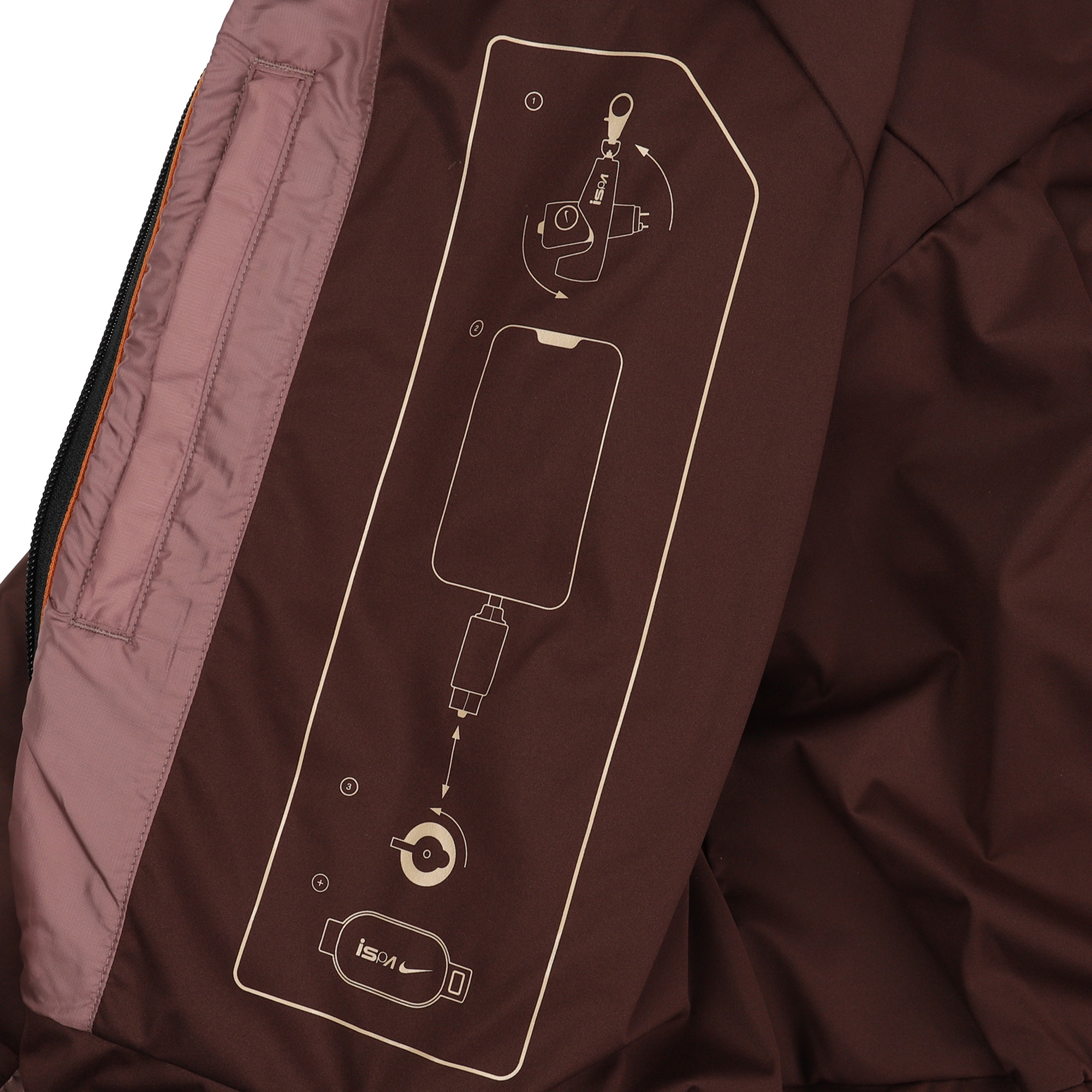 Nike ISPA ADPT SNSE Air Jacket - Earth product photo