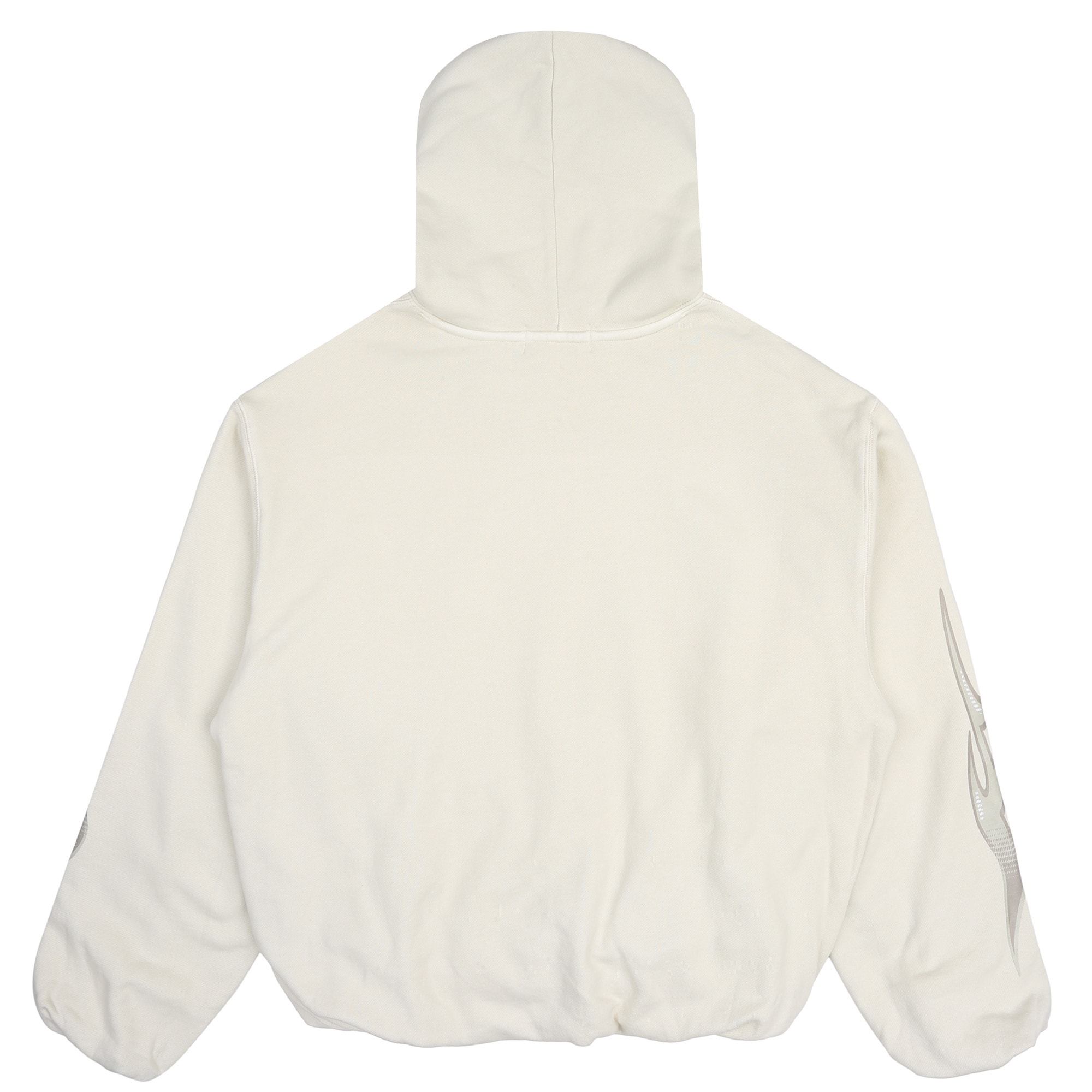 Flame Garment Dyed Pullover Hoodie - Ivory product photo