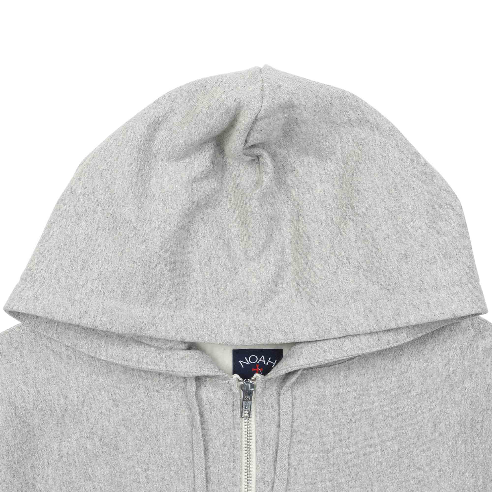 Lightweight Zip-Up Hoodie - Heather Grey product photo