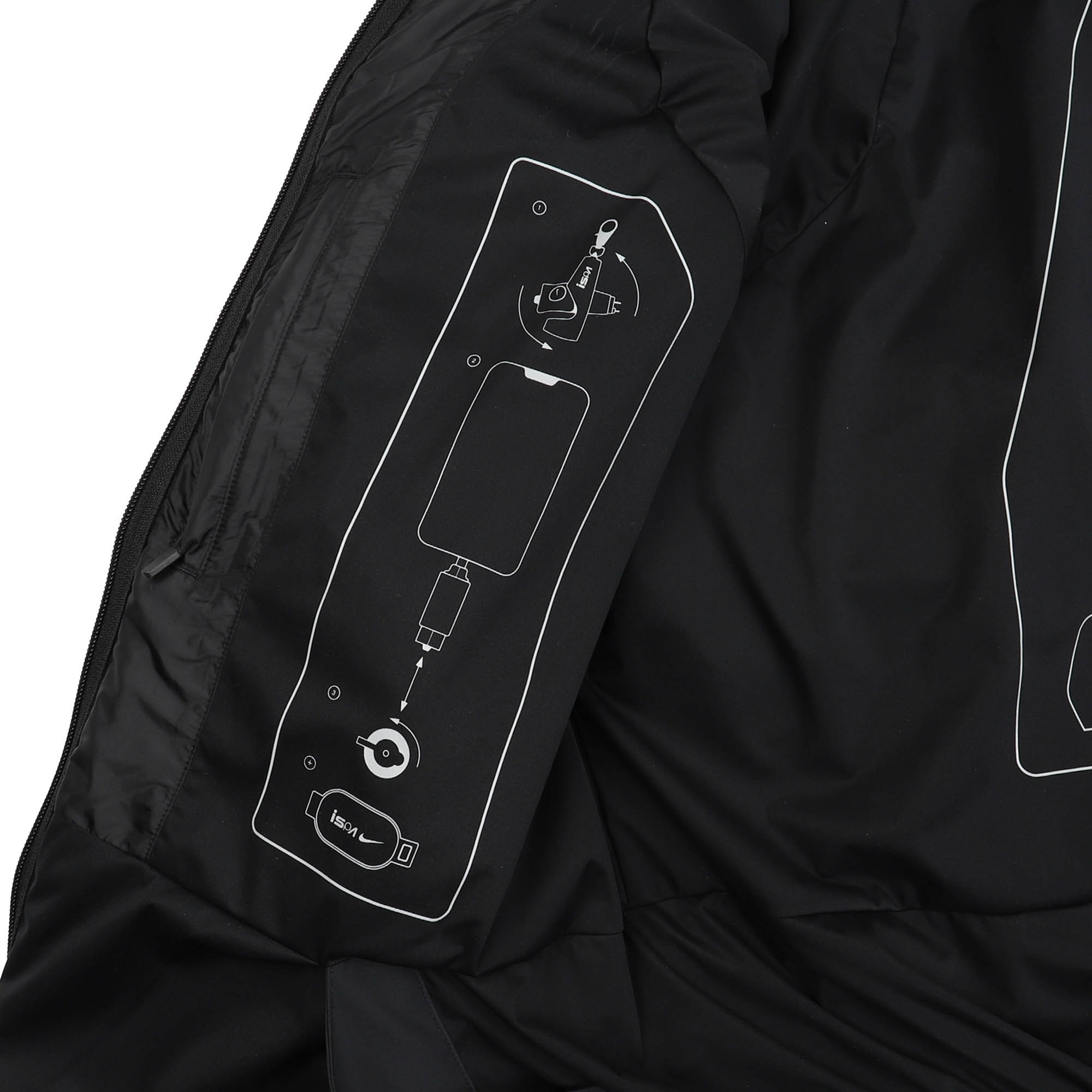 Nike ISPA ADPT SNSE Air Jacket - Black product photo