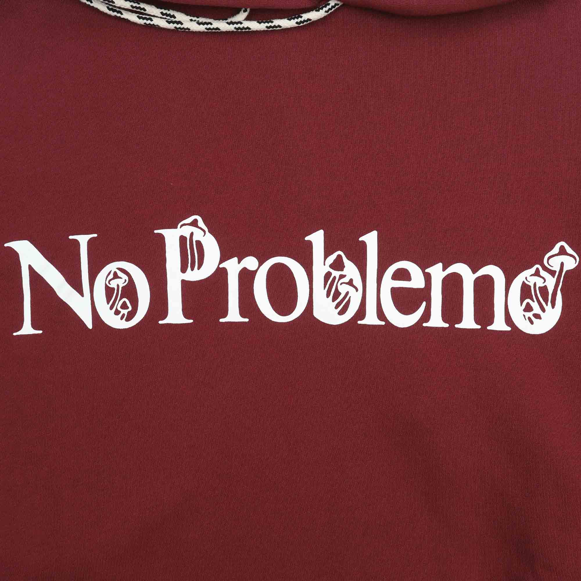 Funghi Problemo Hoodie - Burgundy product photo