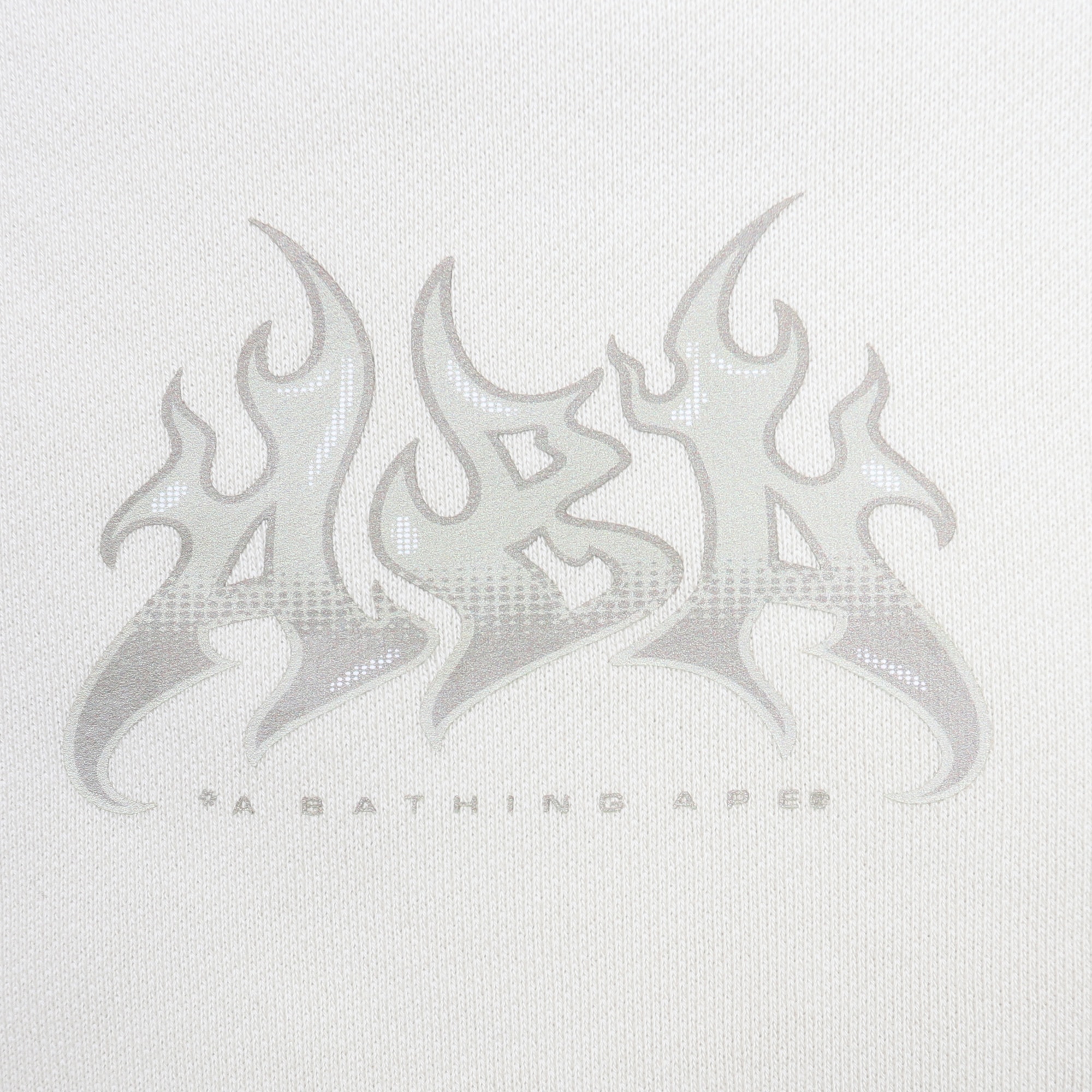 Flame Garment Dyed Pullover Hoodie - Ivory product photo