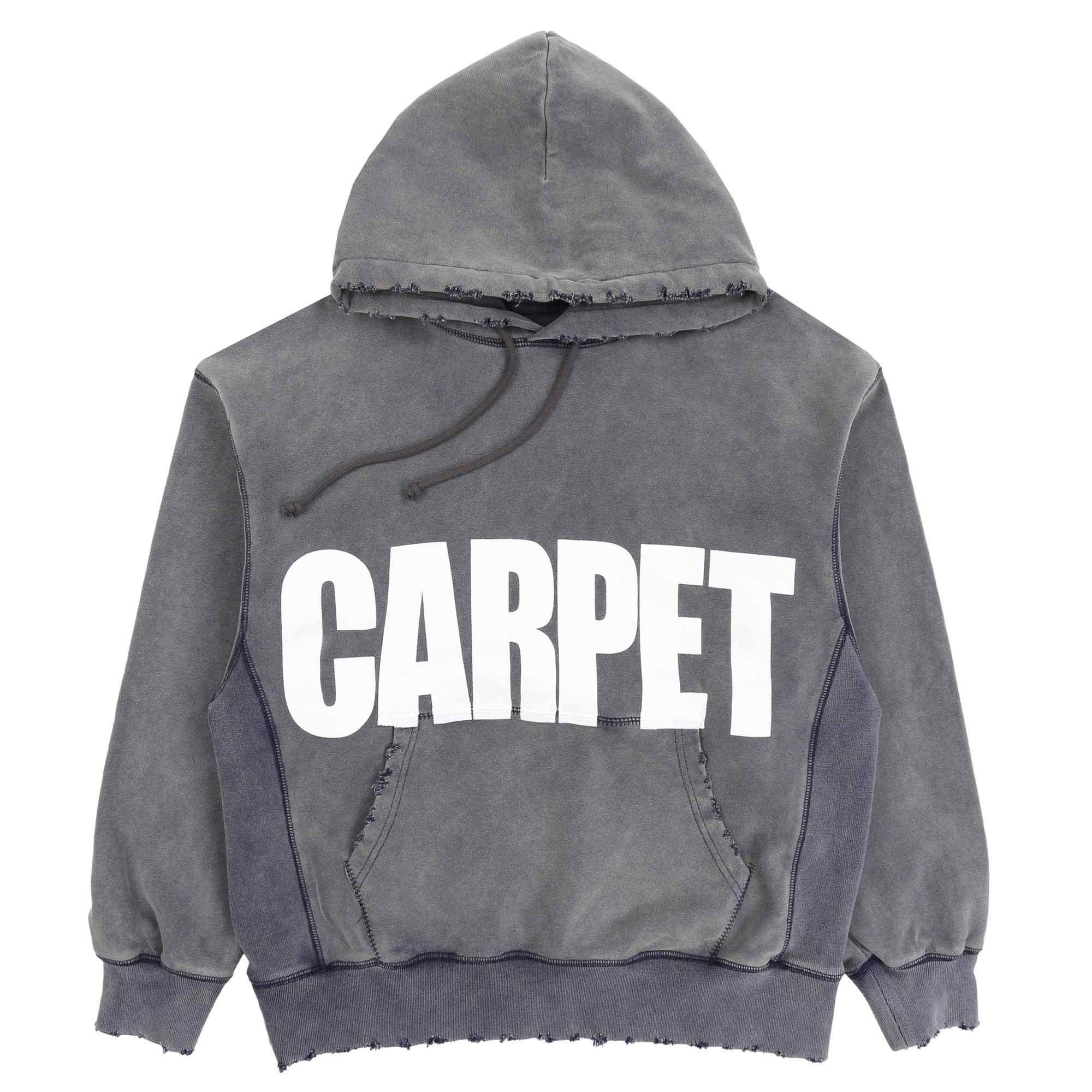 Battered Hoodie - Faded Black product photo