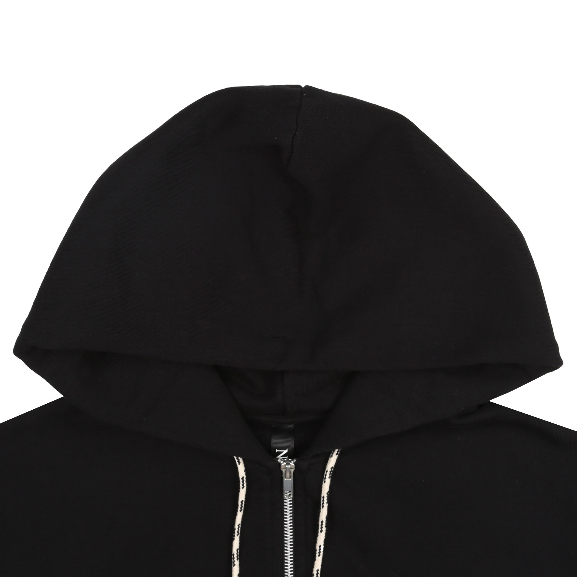 Mini Alien Zip Through Hood - Black product photo