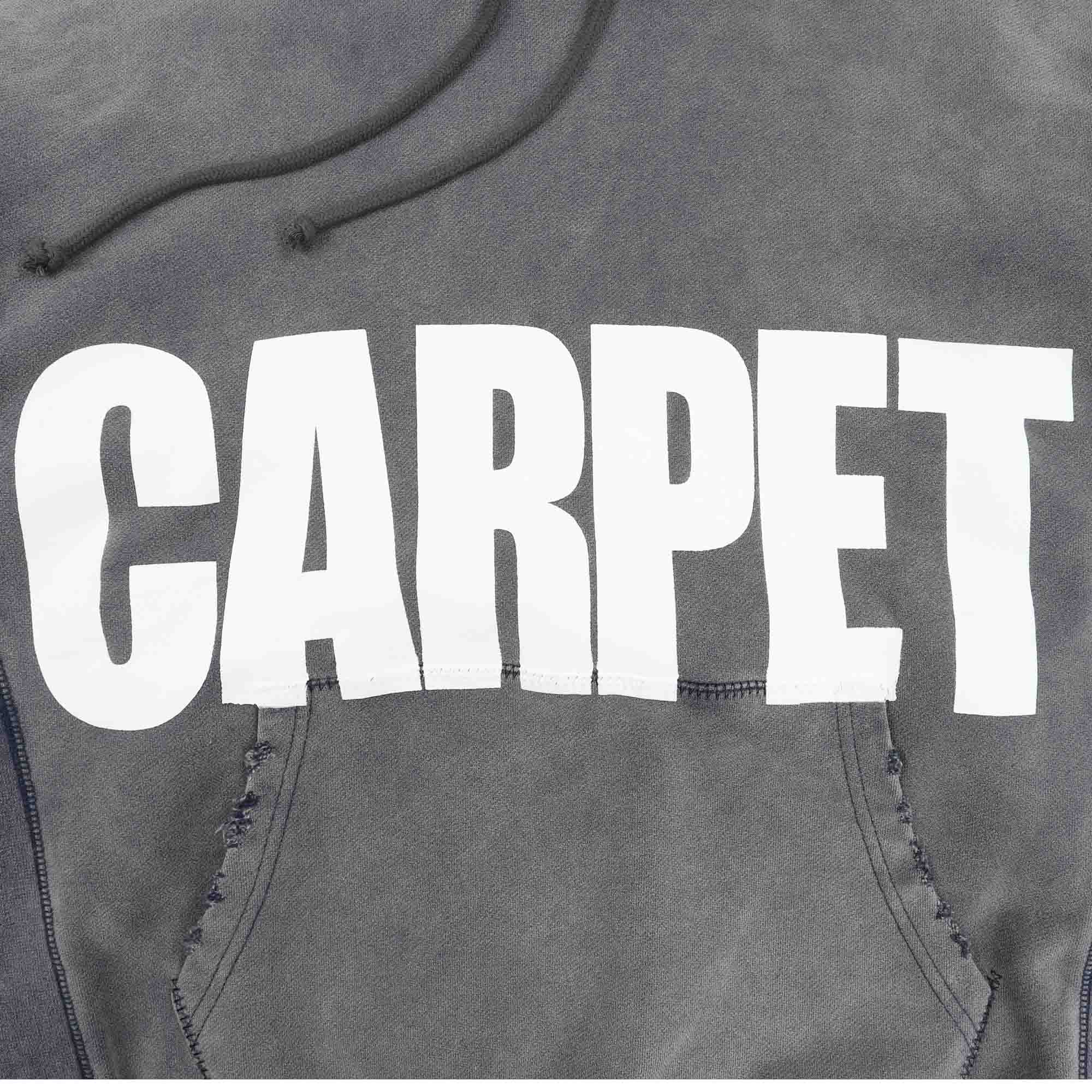 Battered Hoodie - Faded Black product photo