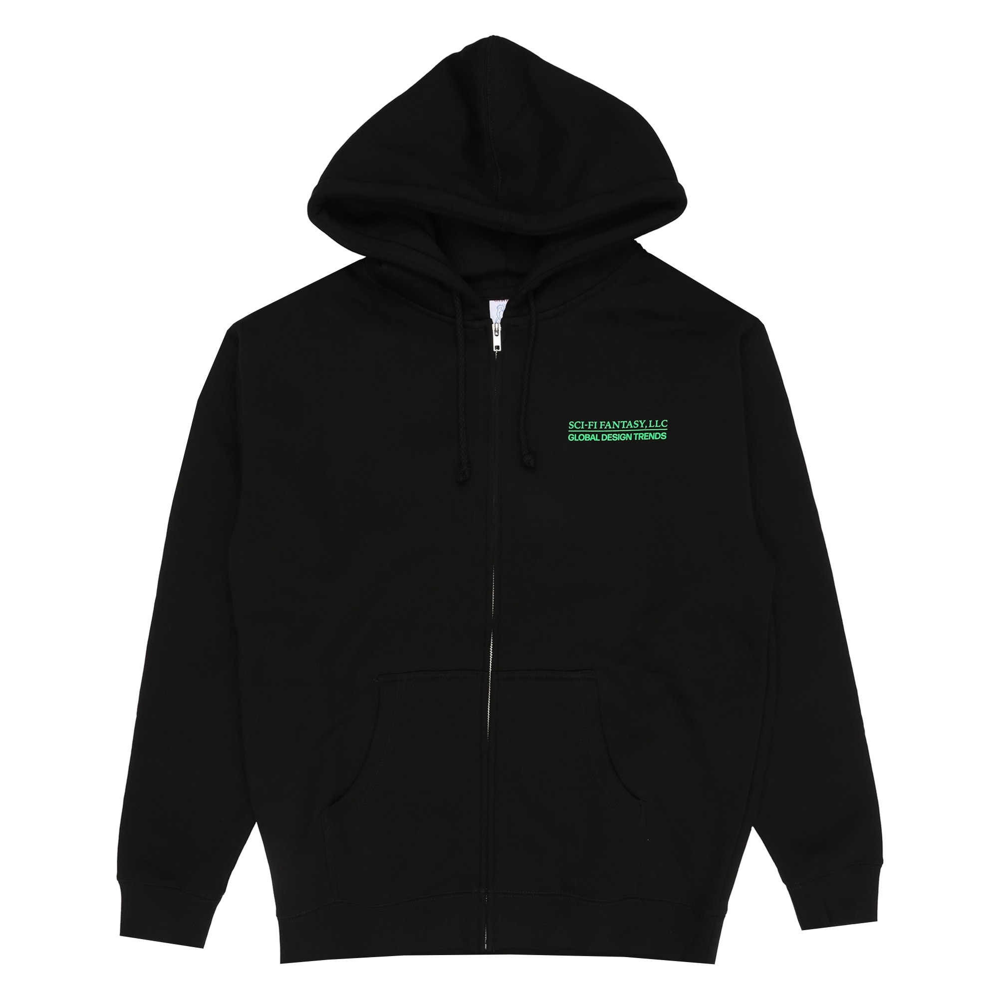 Design Trends Zip Up - Black product photo