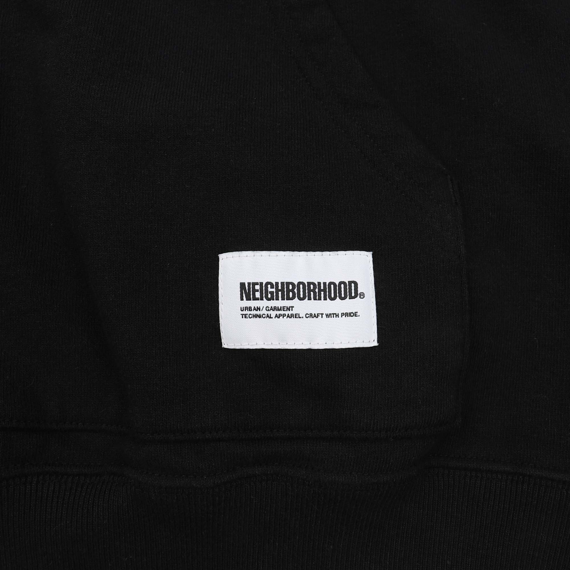Classic LS Sweat Zip Hoodie - Black product photo