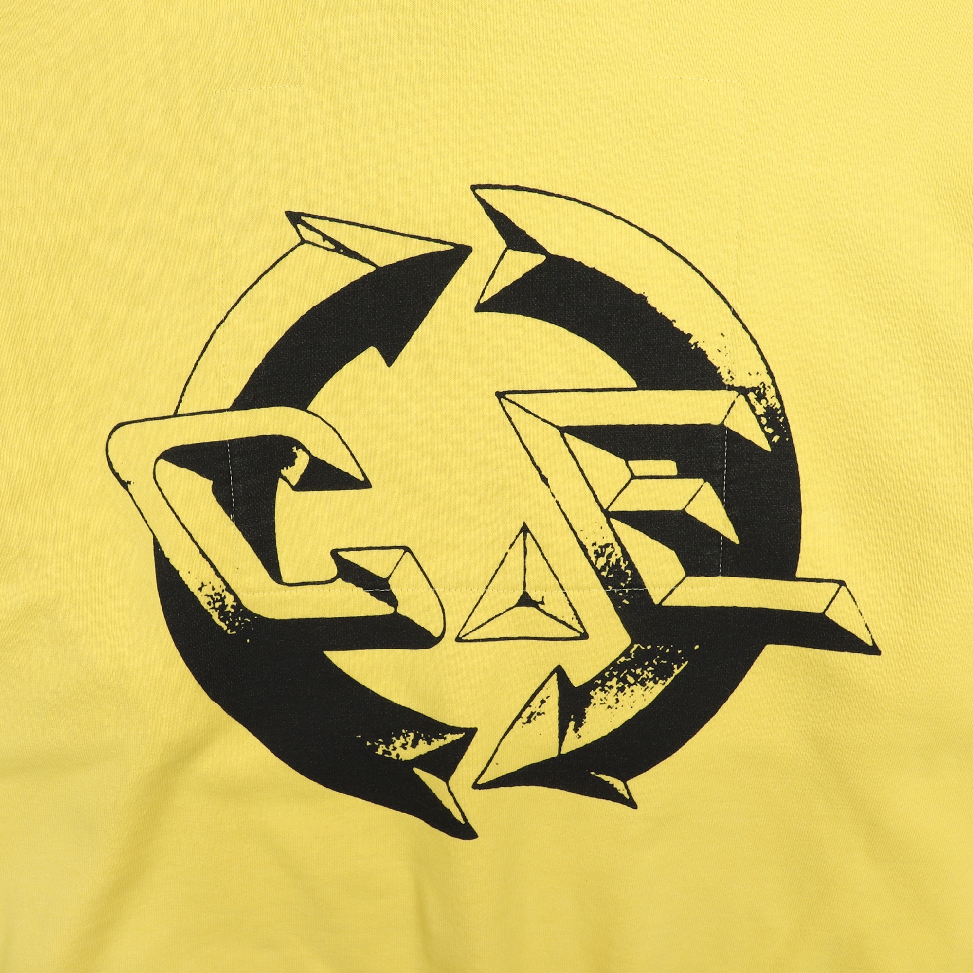 Overdye Reprocess Heavy Hoody - Yellow product photo