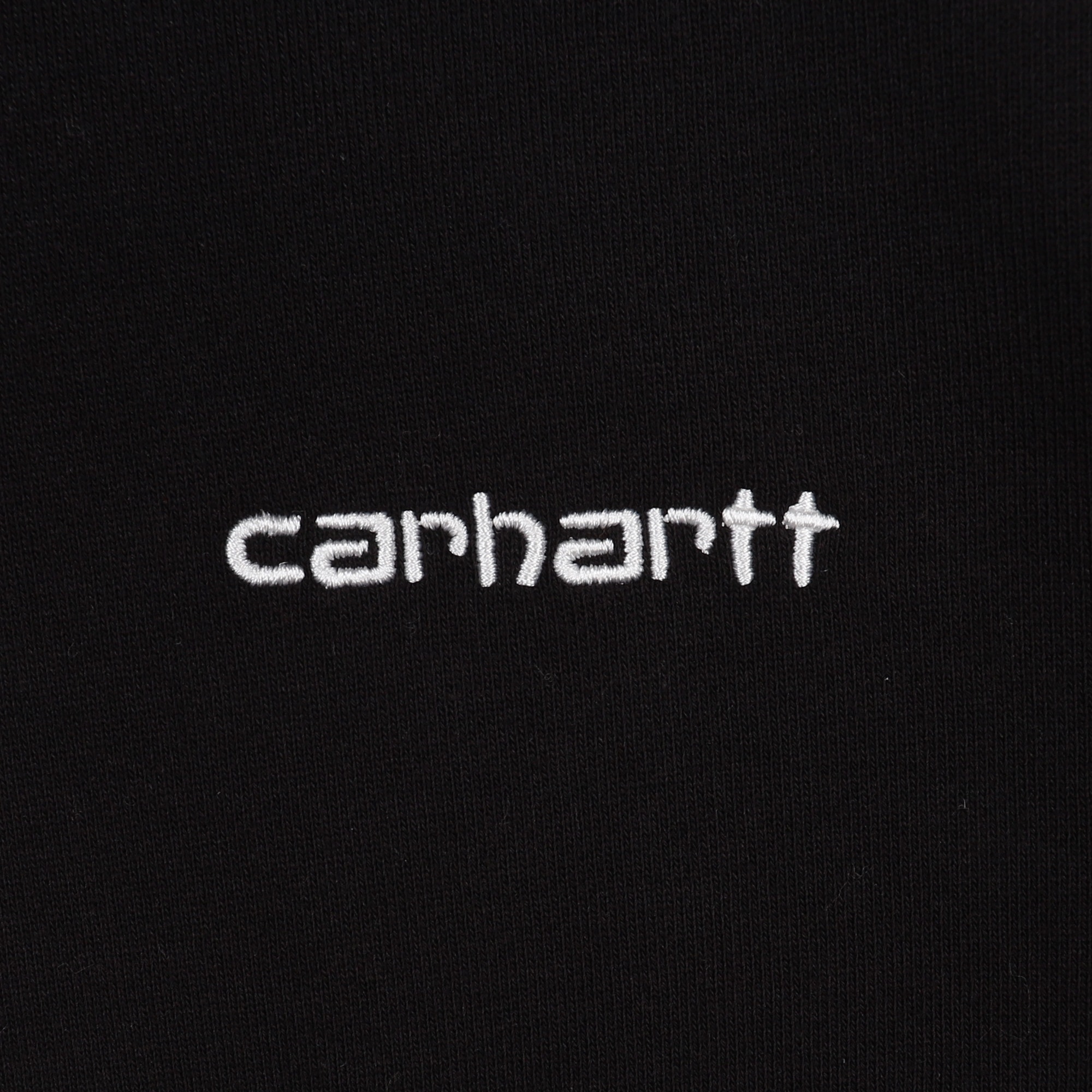 Hooded Script Embroidery Sweat product photo
