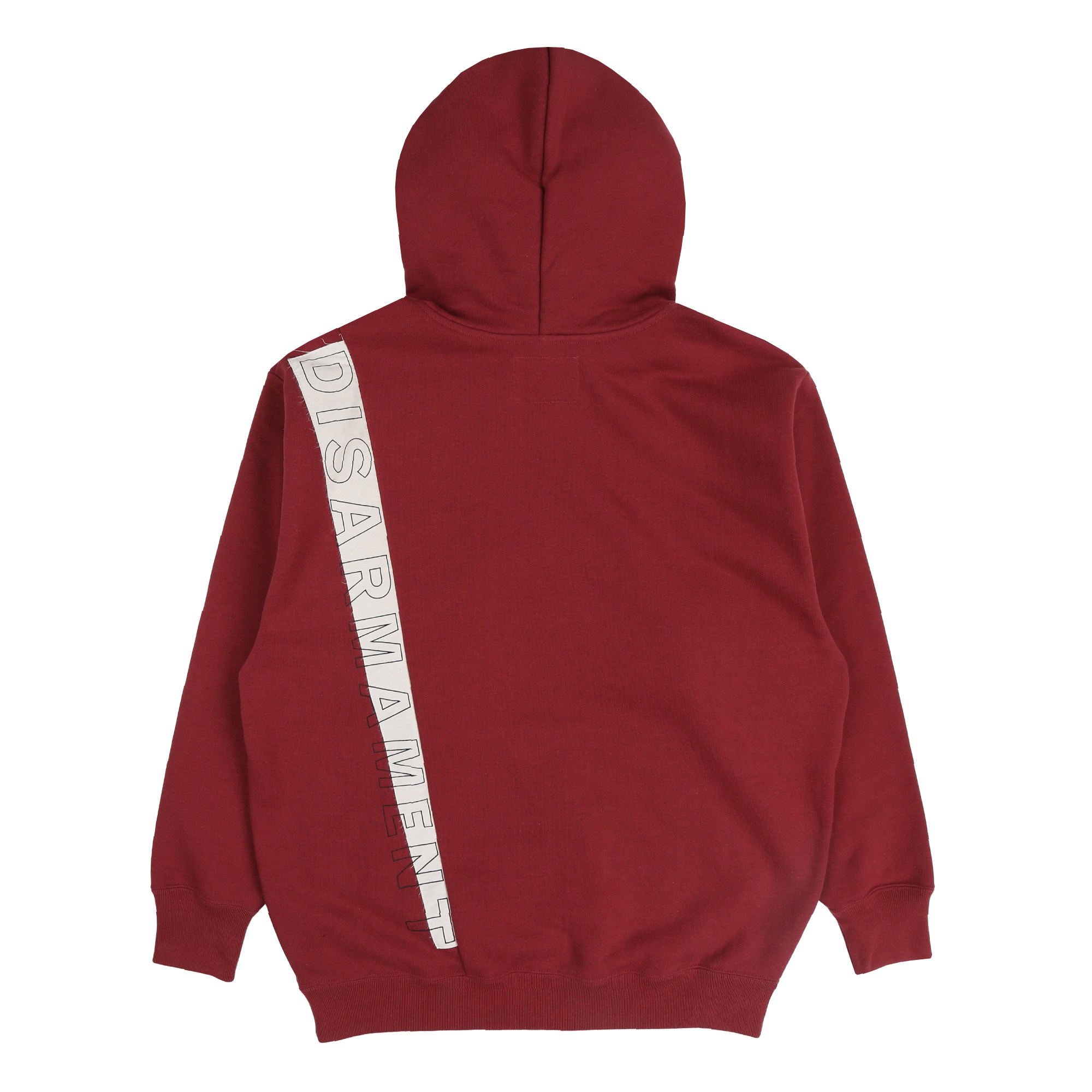 OBJ 03 Disarmament Hoody - Burgundy product photo