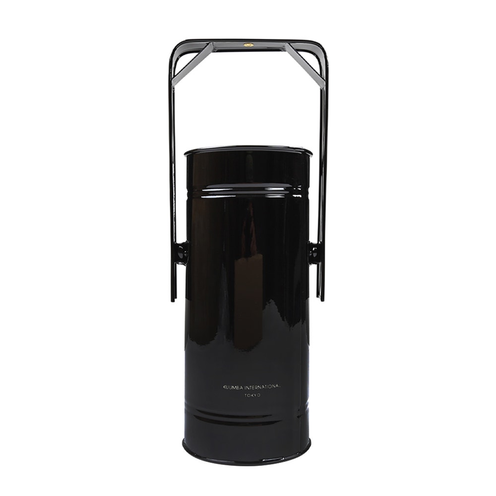 Metal Can Incense Burner Black/ Natural product photo