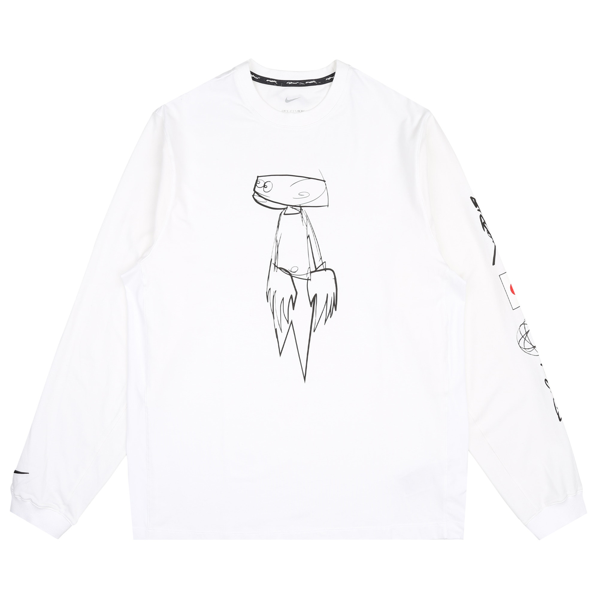 Nike Japan LS Top OLY - White/Black product photo