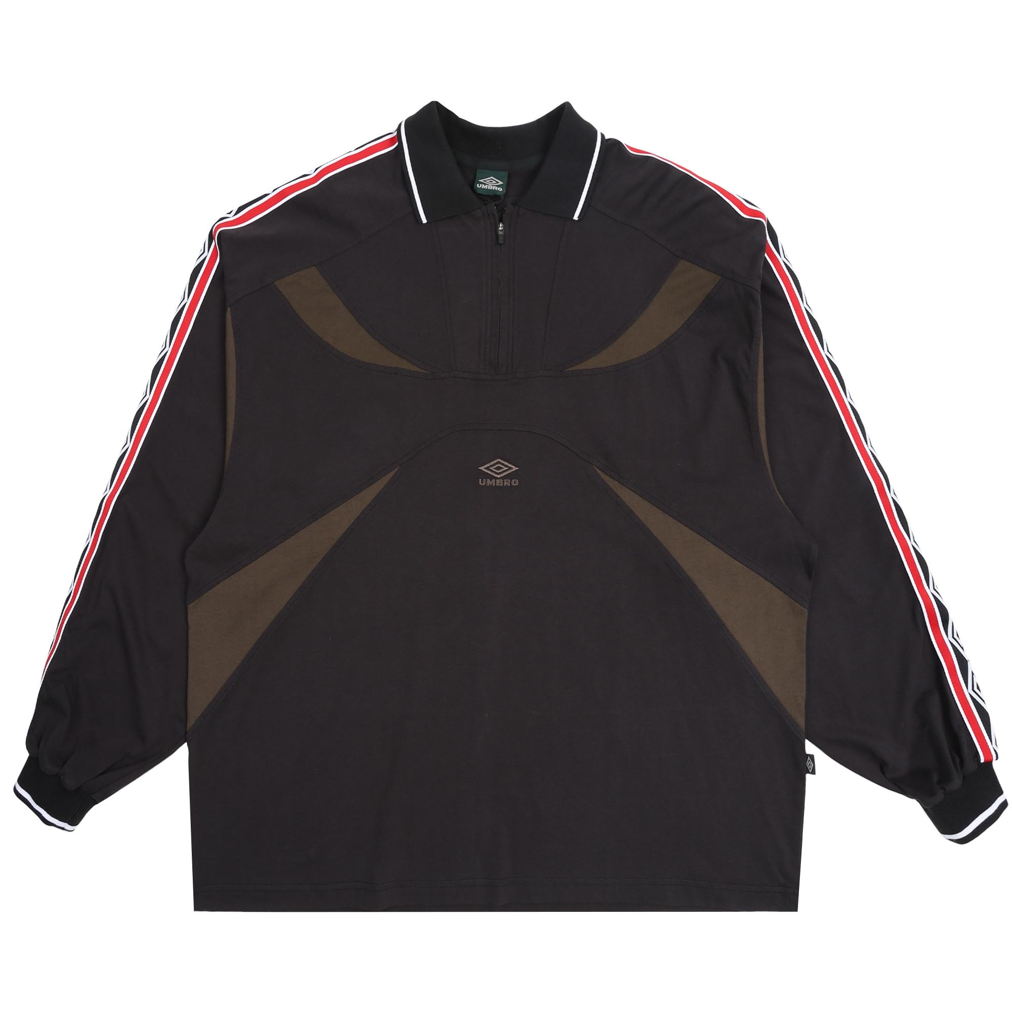 Taped Polo Washed T-Shirt - Black product photo