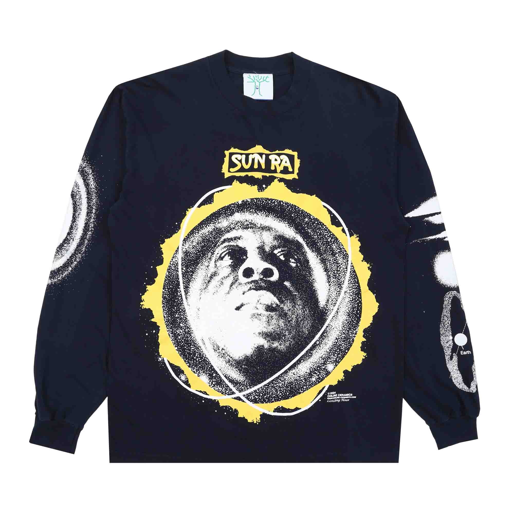 Sun Ra Strange Celestial Road LS T-Shirt - Navy product photo