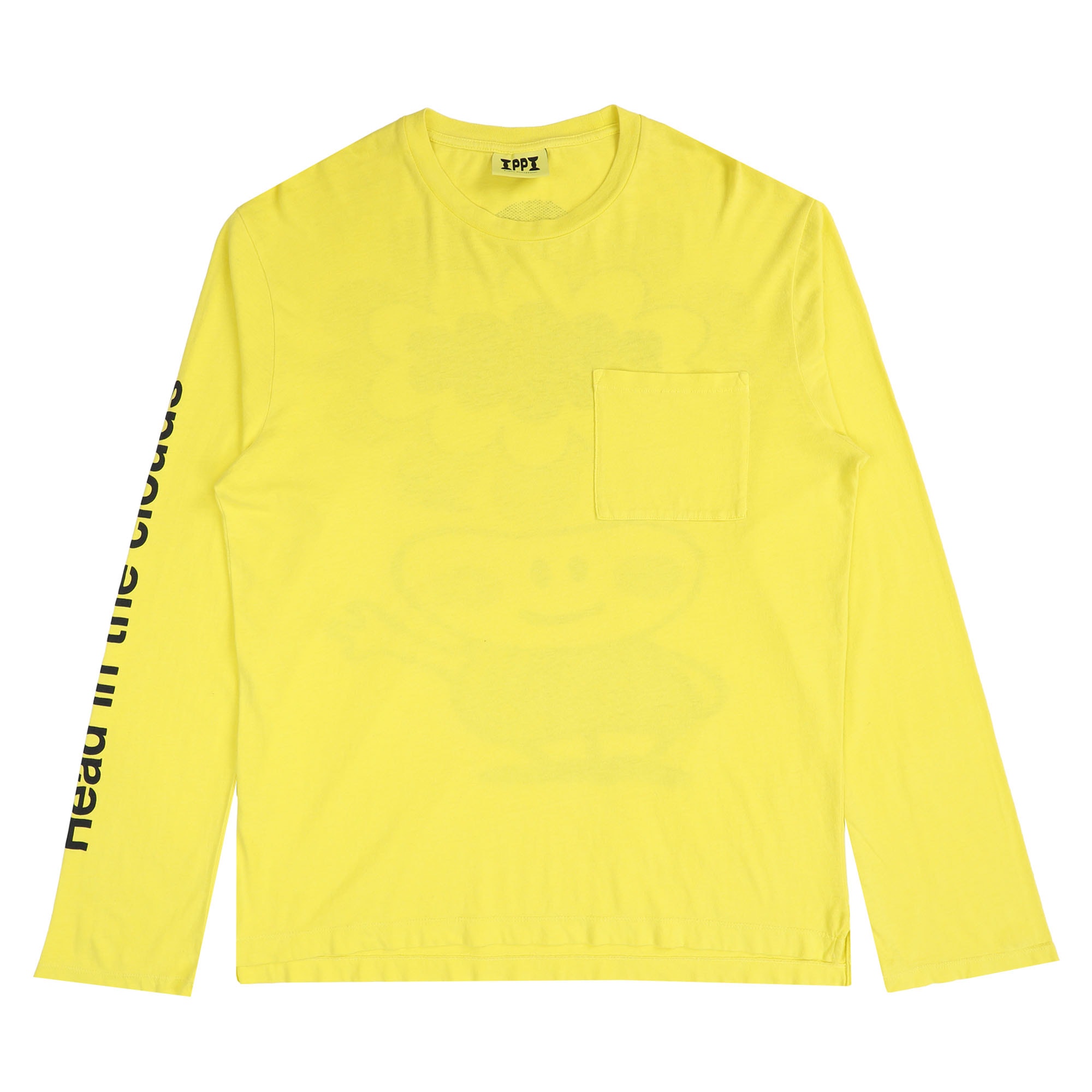Heads in the Clouds L/S T-Shirt- Yellow product photo