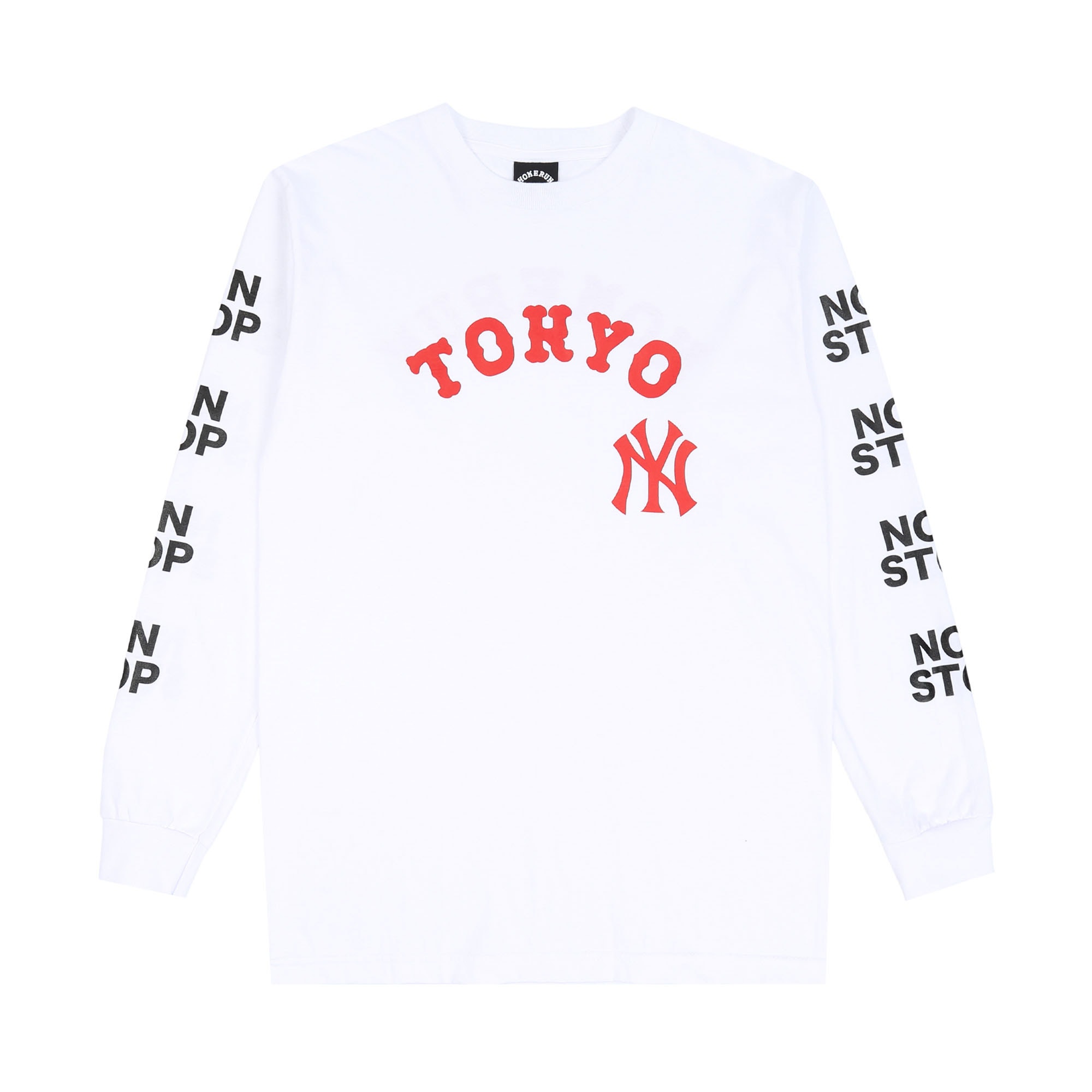 Tokyo NY L/S T-Shirt - White product photo