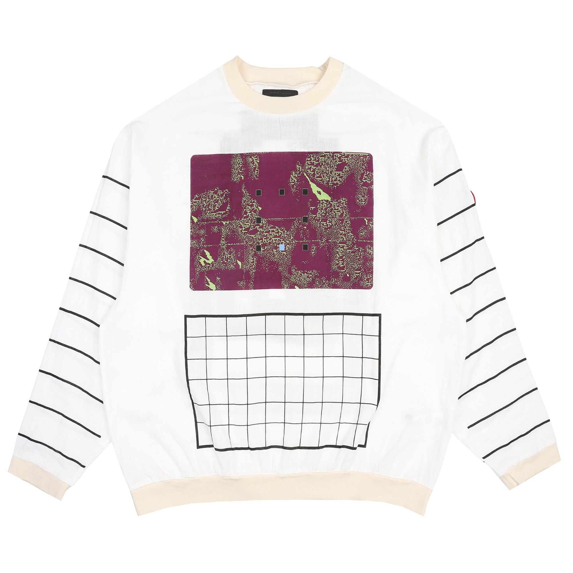 Gauze Crewneck - White product photo