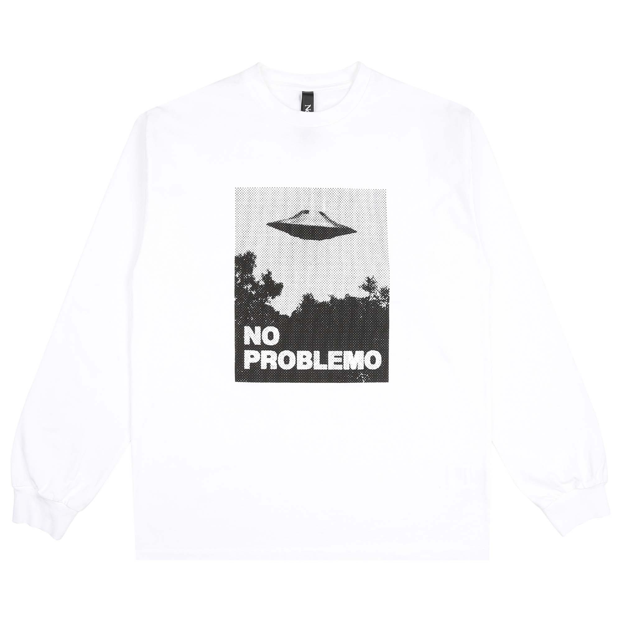 Visitors L/S T-Shirt - White product photo