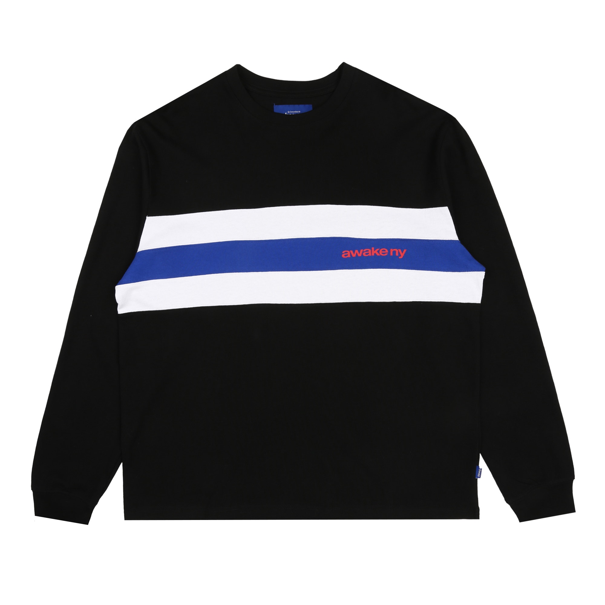 LS Stripe Shirt - Black product photo