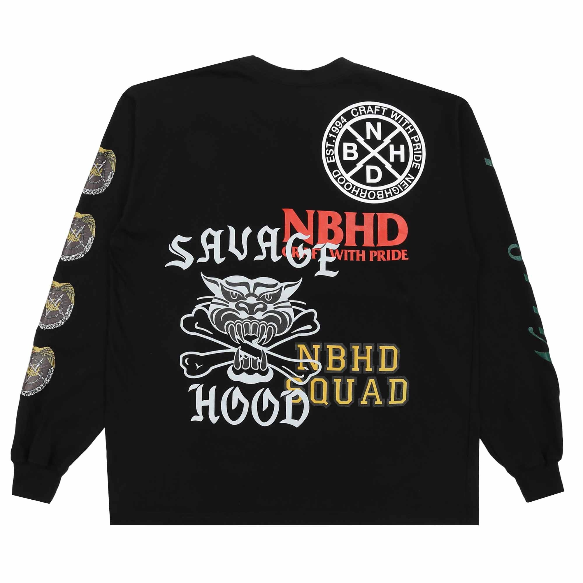 NH LS-17 T-Shirt - Black product photo