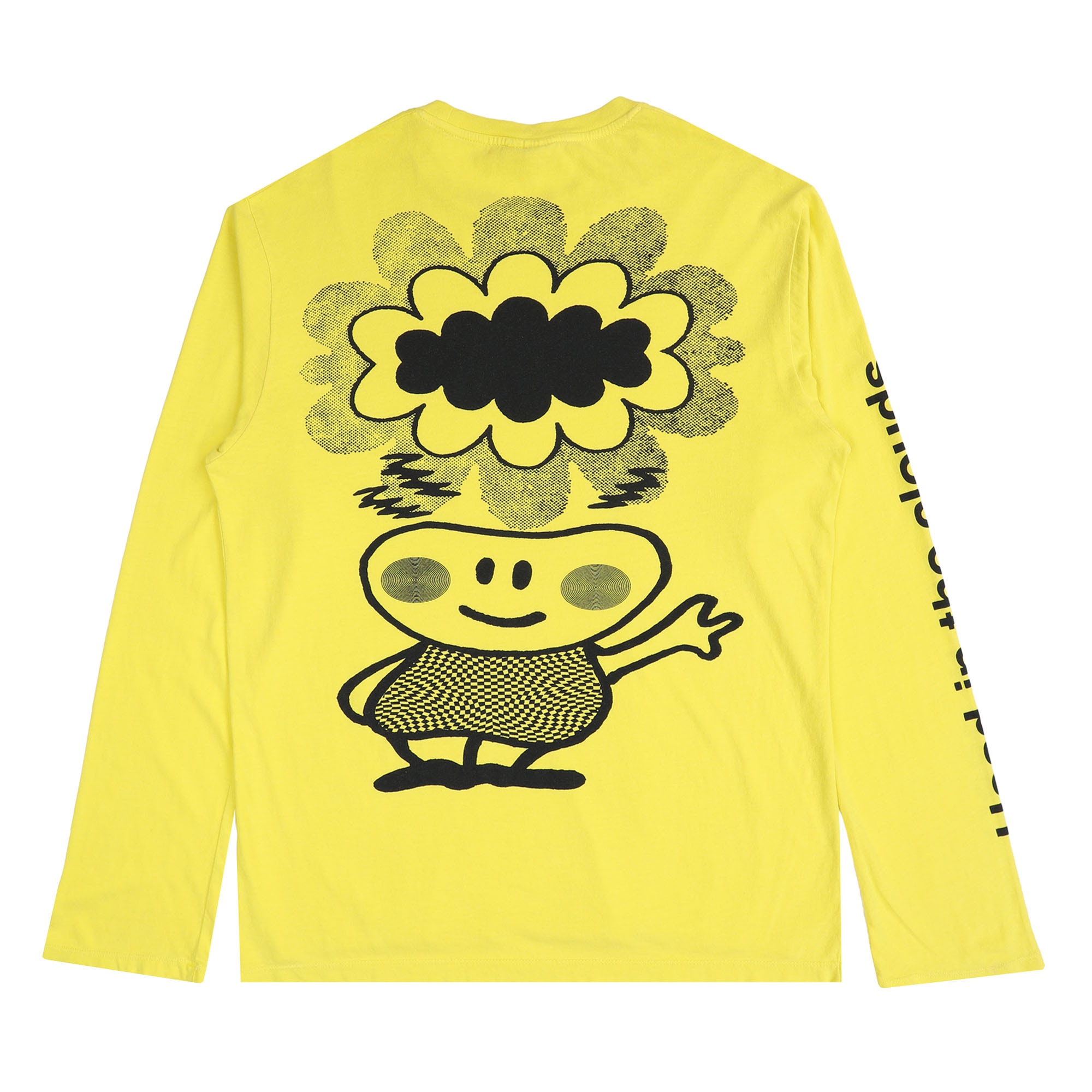Heads in the Clouds L/S T-Shirt- Yellow product photo