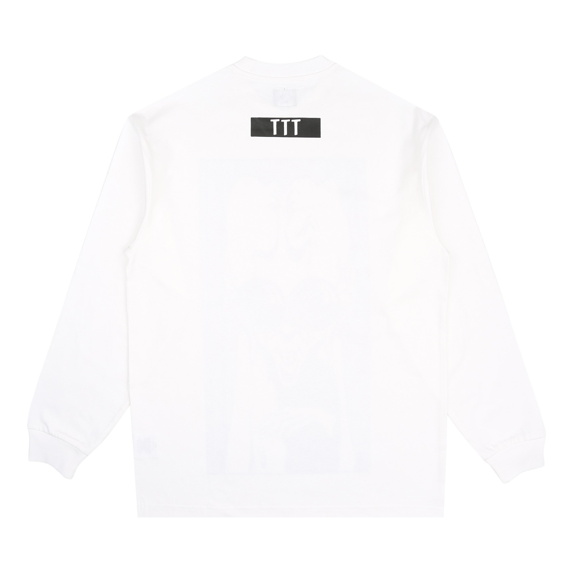 Comics Flat Shades LS T-Shirt - White product photo